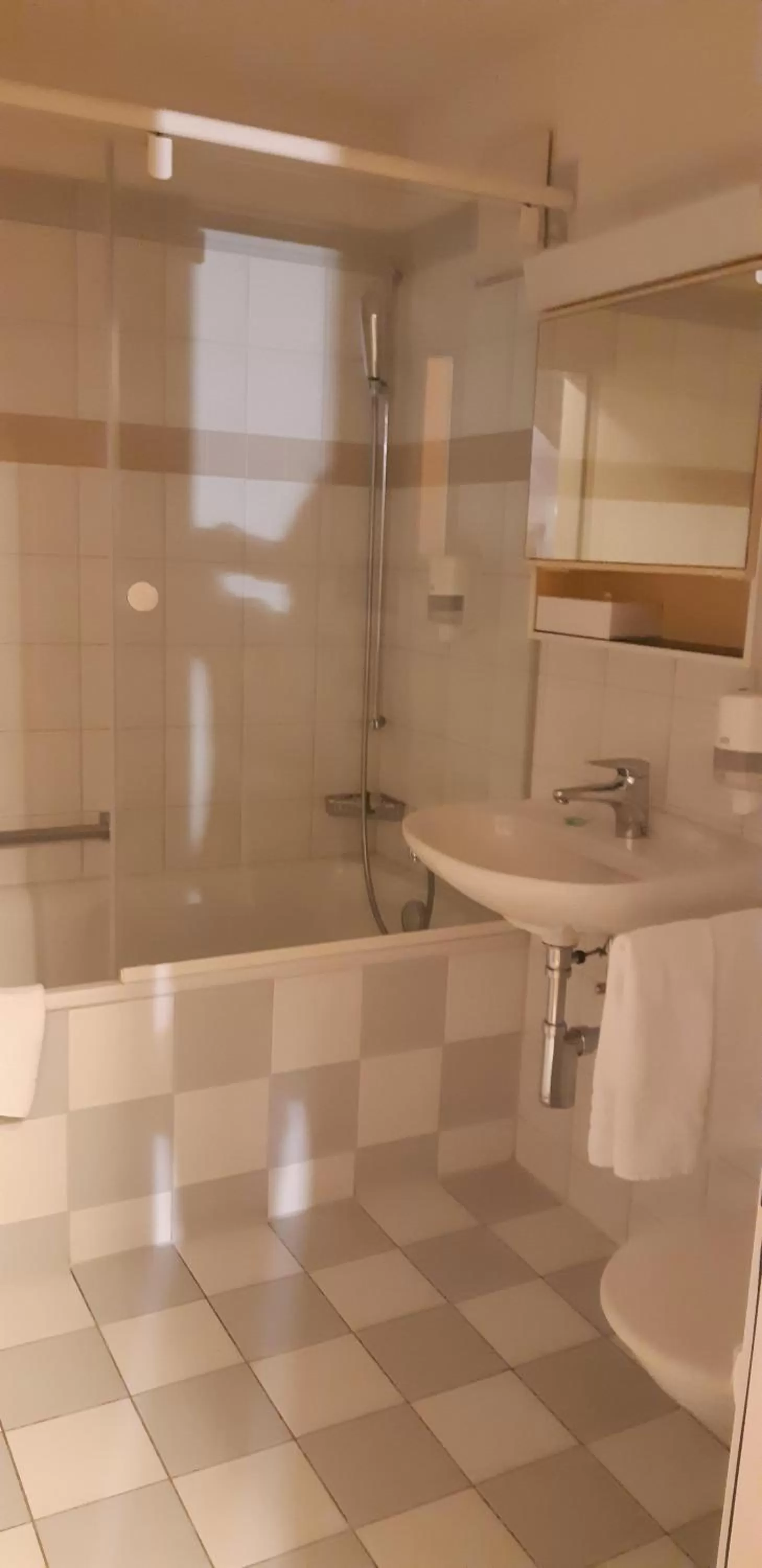 Bathroom in Hotel Krone