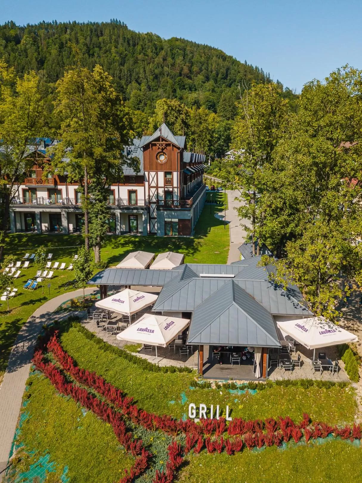 Property building in Szczawnica Park Resort & Spa
