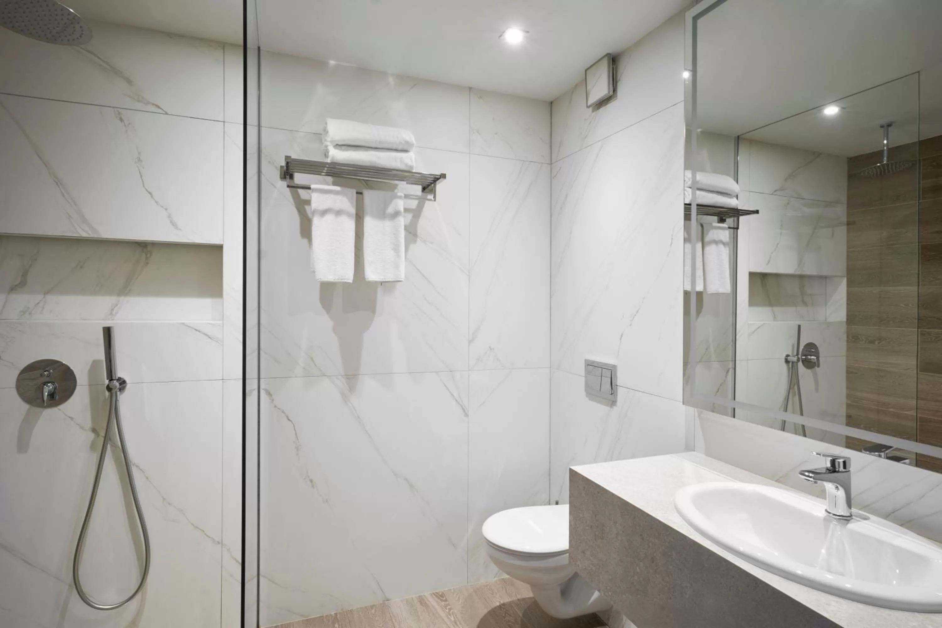 Shower, Bathroom in Adella Boutique Hotel - Free Secured Parking