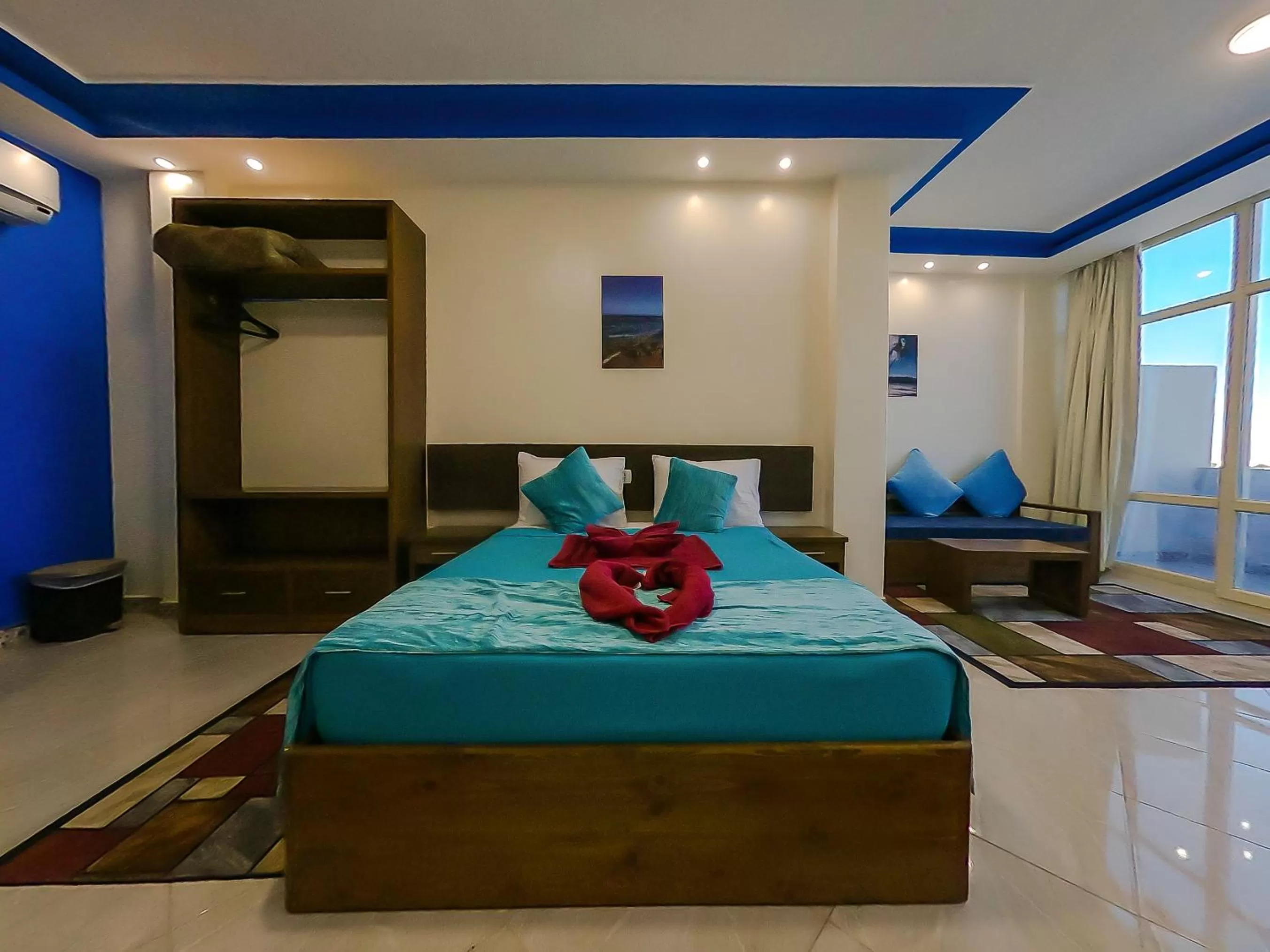 Bed in Seaview Panorama Hotel