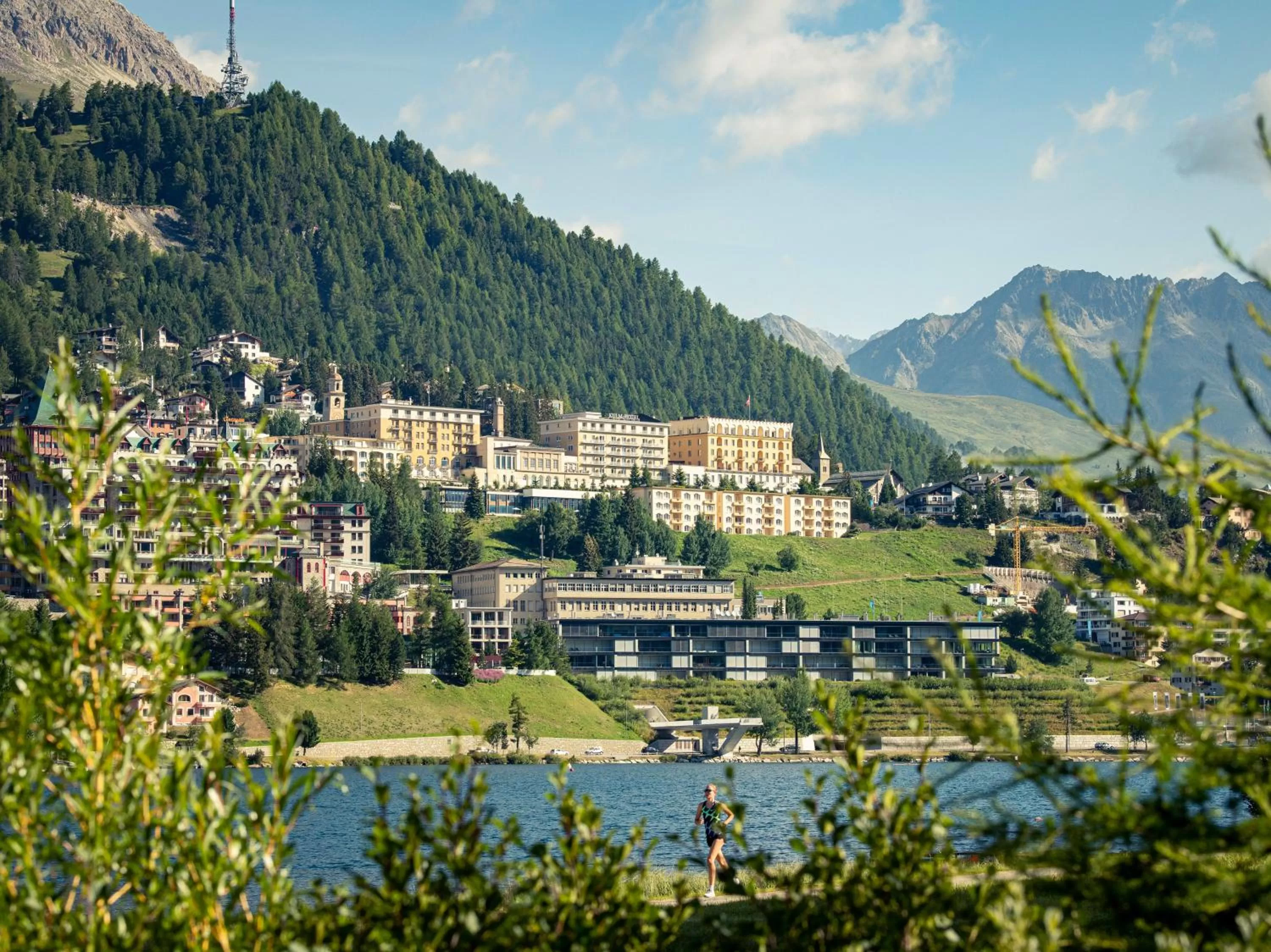 Facade/entrance in Kulm Hotel St. Moritz