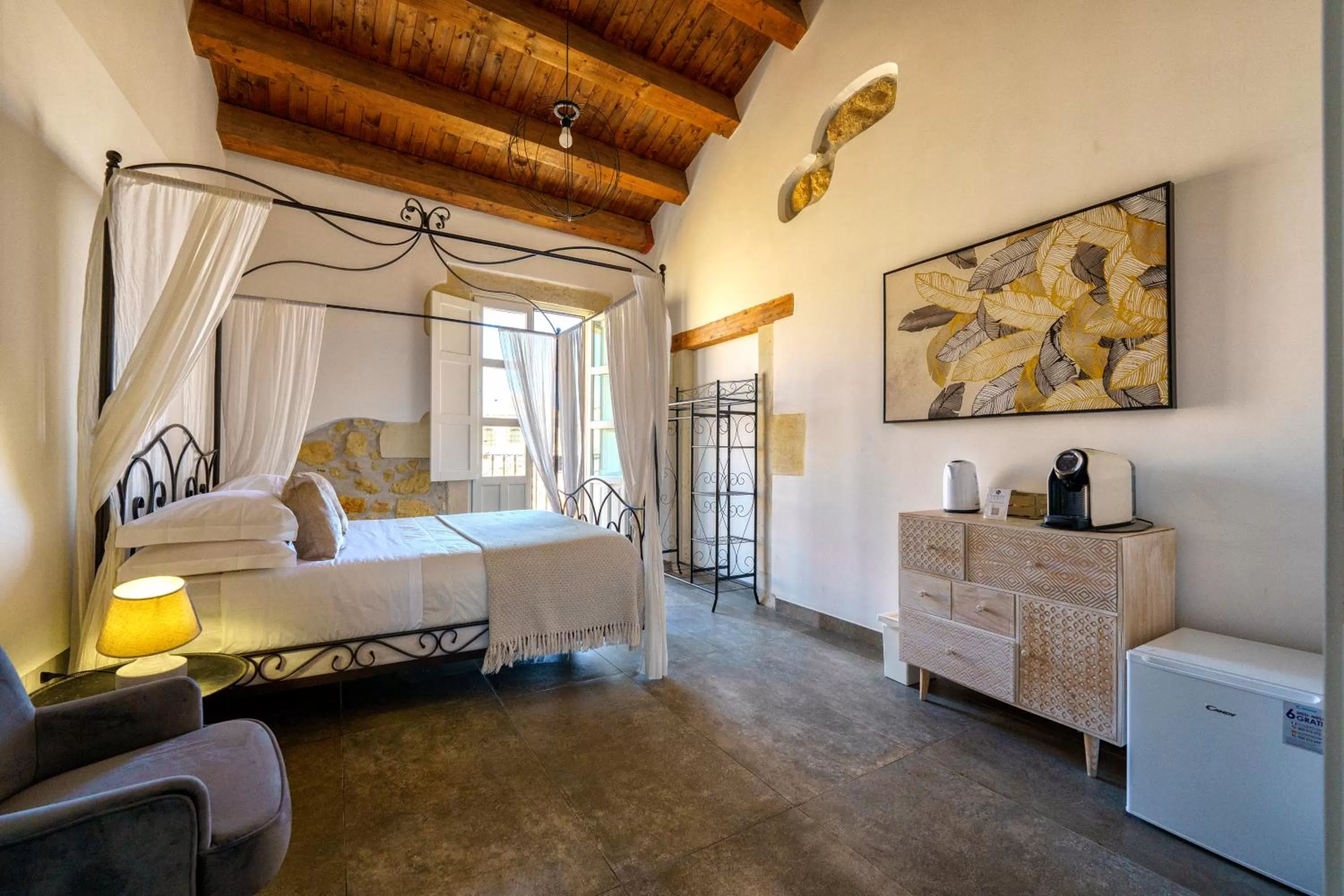 Bedroom, Bed in Ortigia Boutique Palace