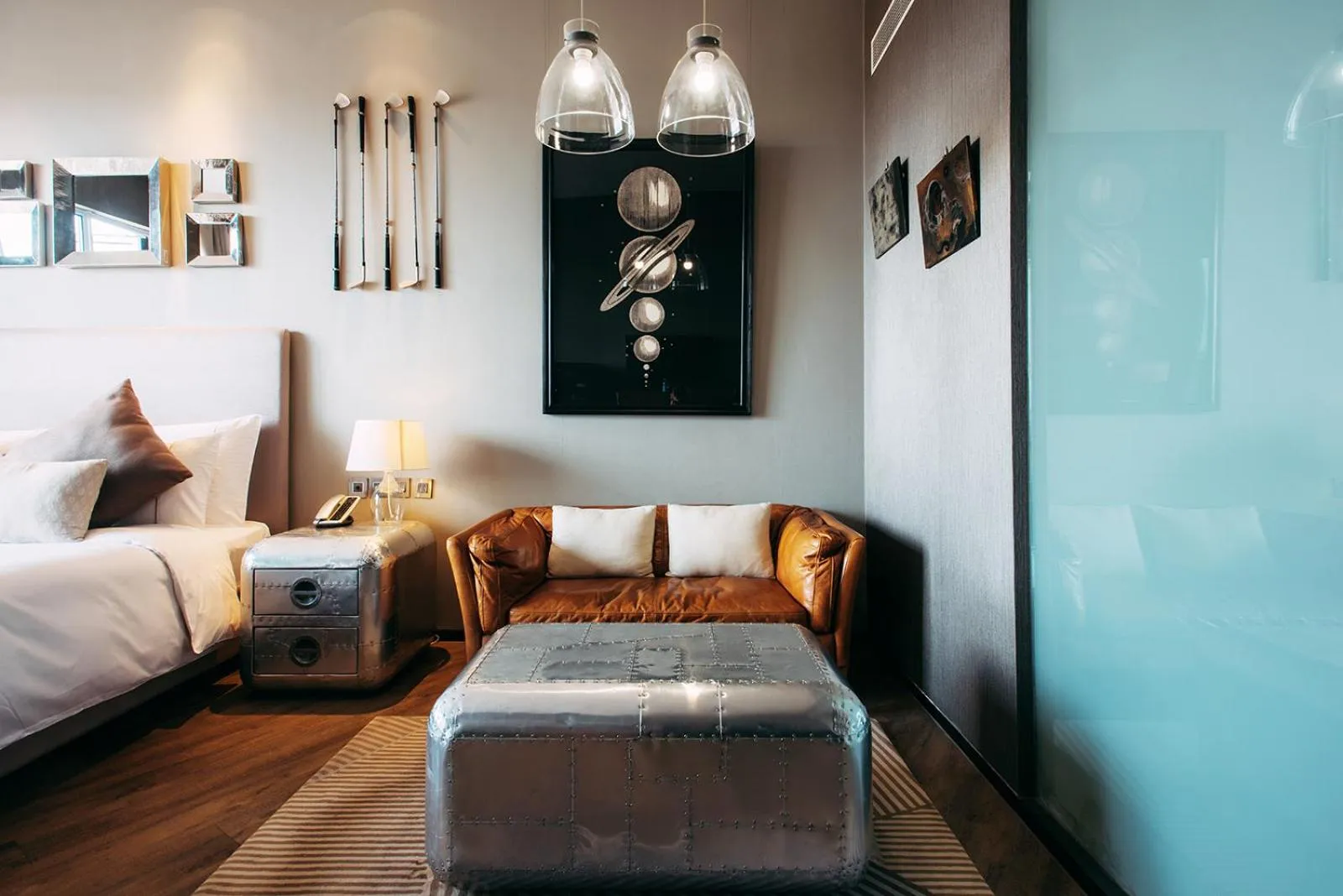 Seating area in Orient-Anyi international Hotel