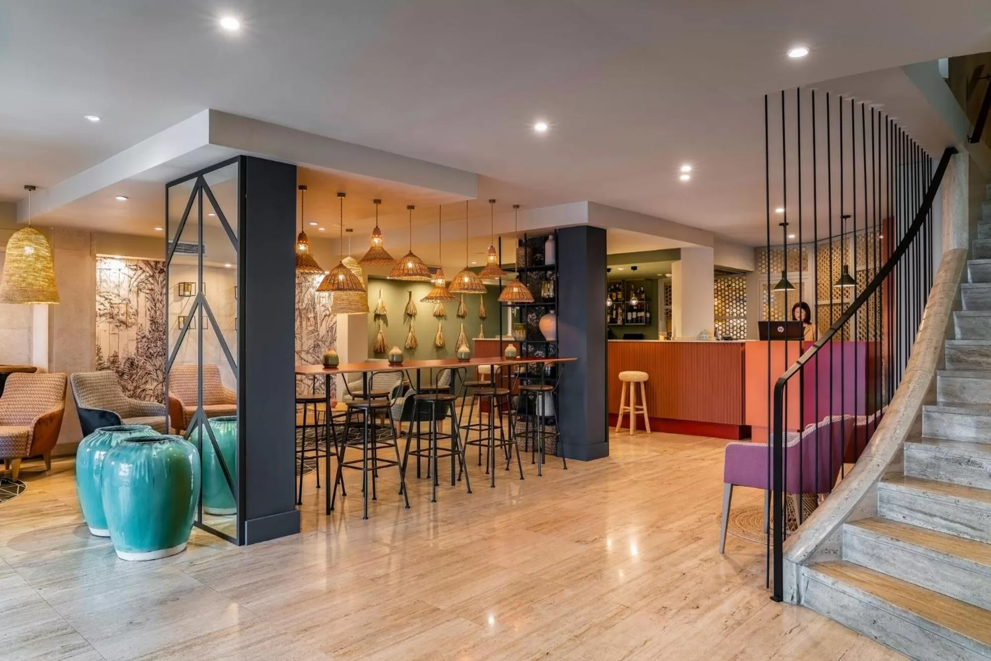 Lobby or reception in Vincci Puertochico