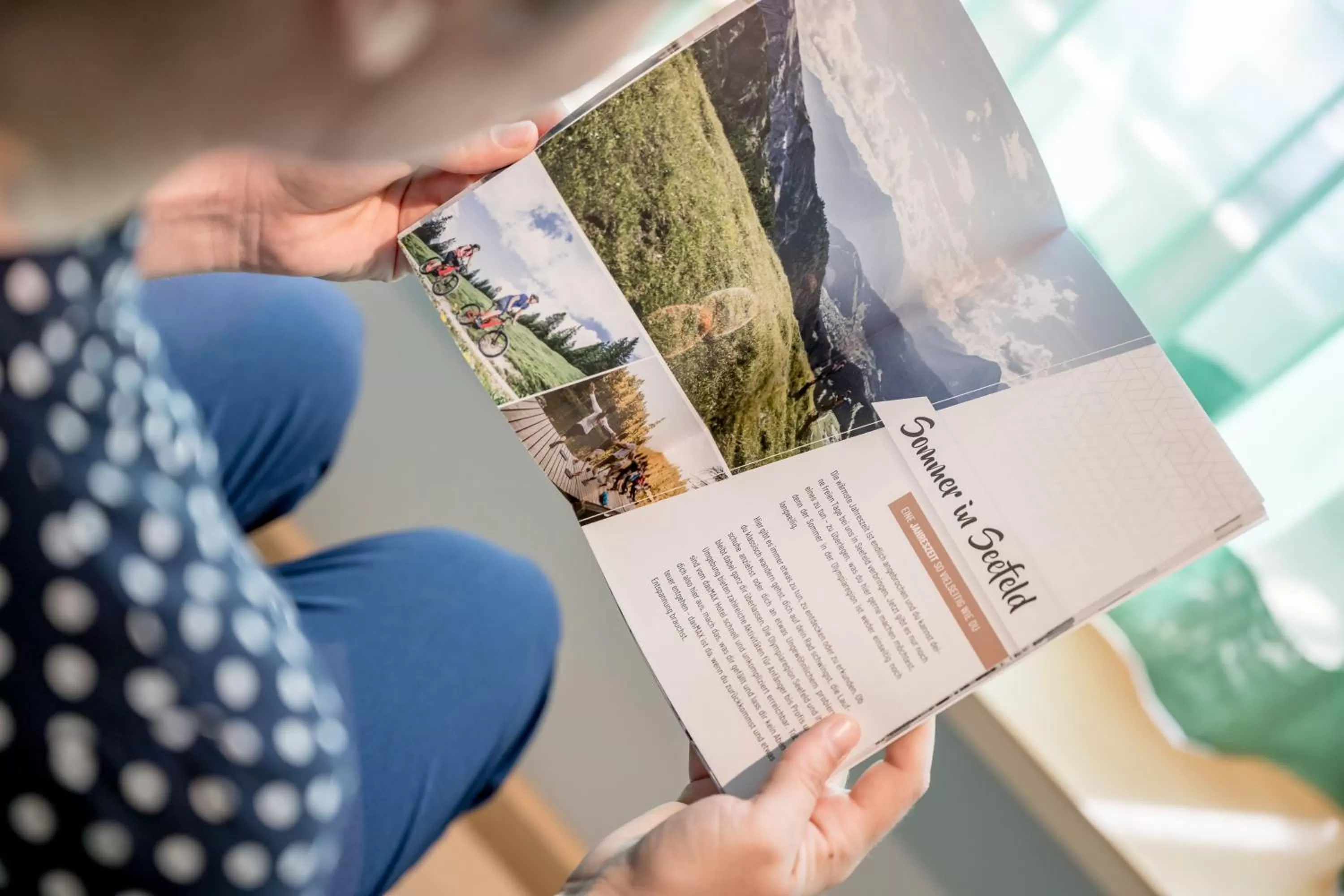 Lobby or reception in Lifestylehotel dasMAX