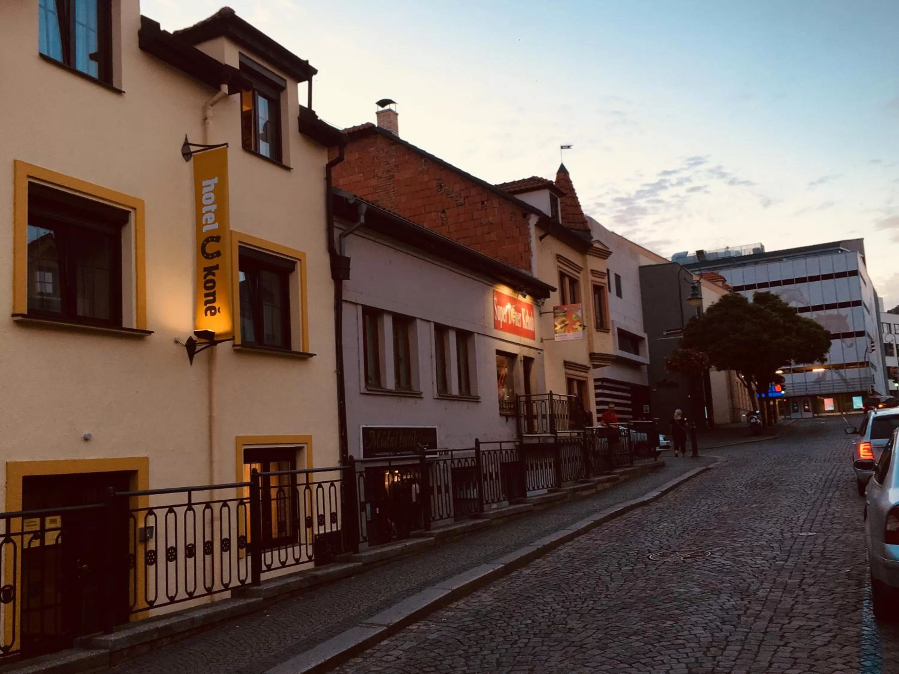 Property building in Hotel U koně