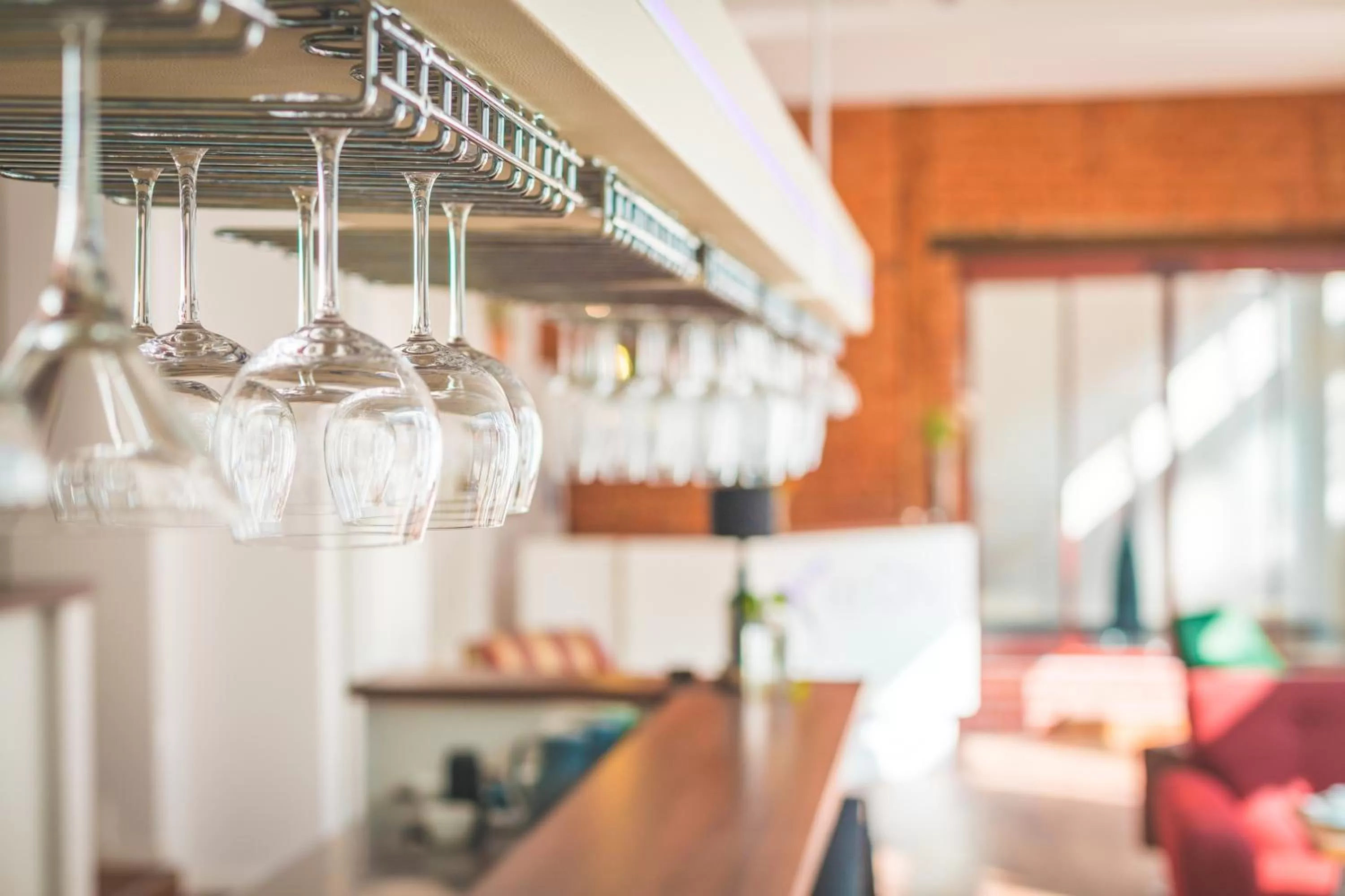 Lounge or bar in Hotel via City Leipzig Mitte