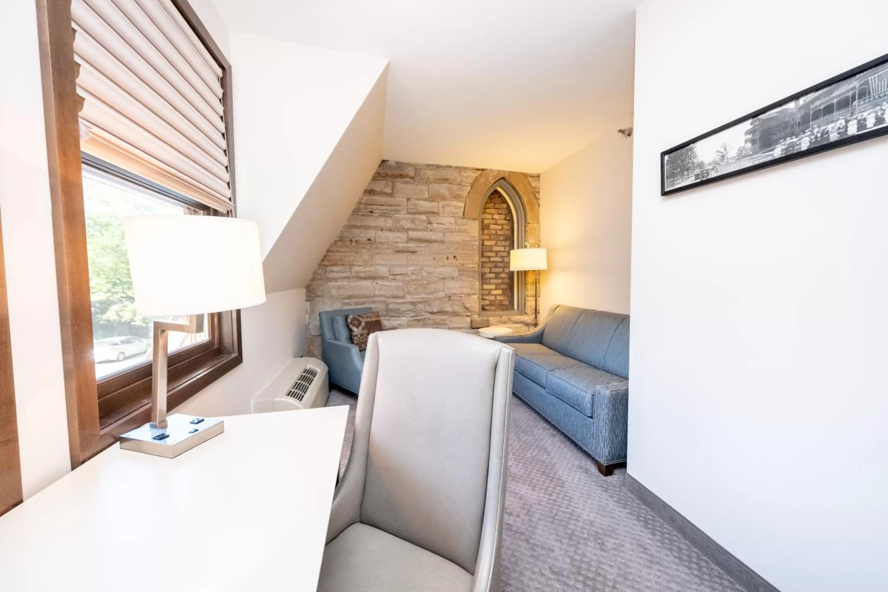 Seating area in The Inn at Shattuck - St. Mary's