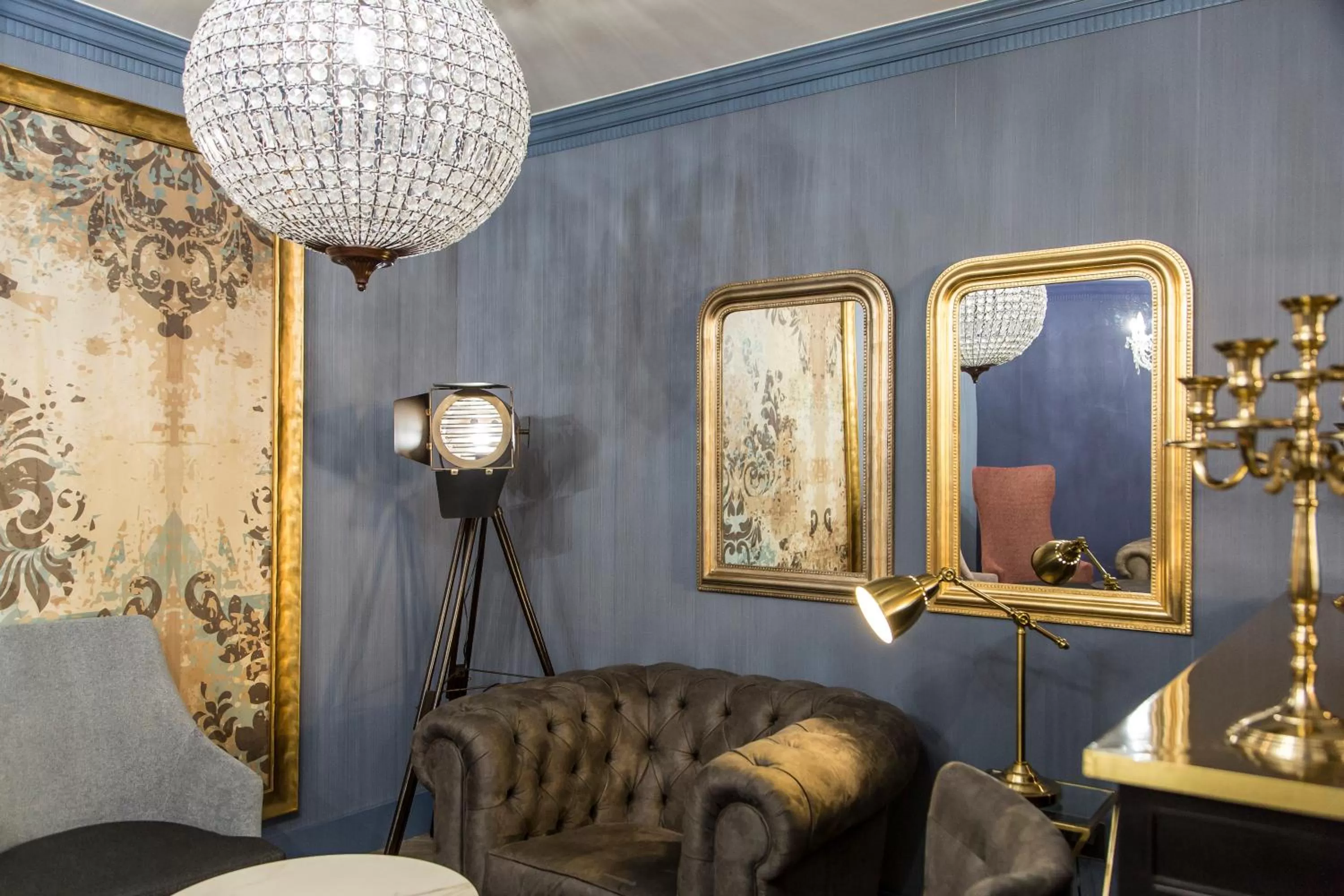 Seating area in Clement Barajas