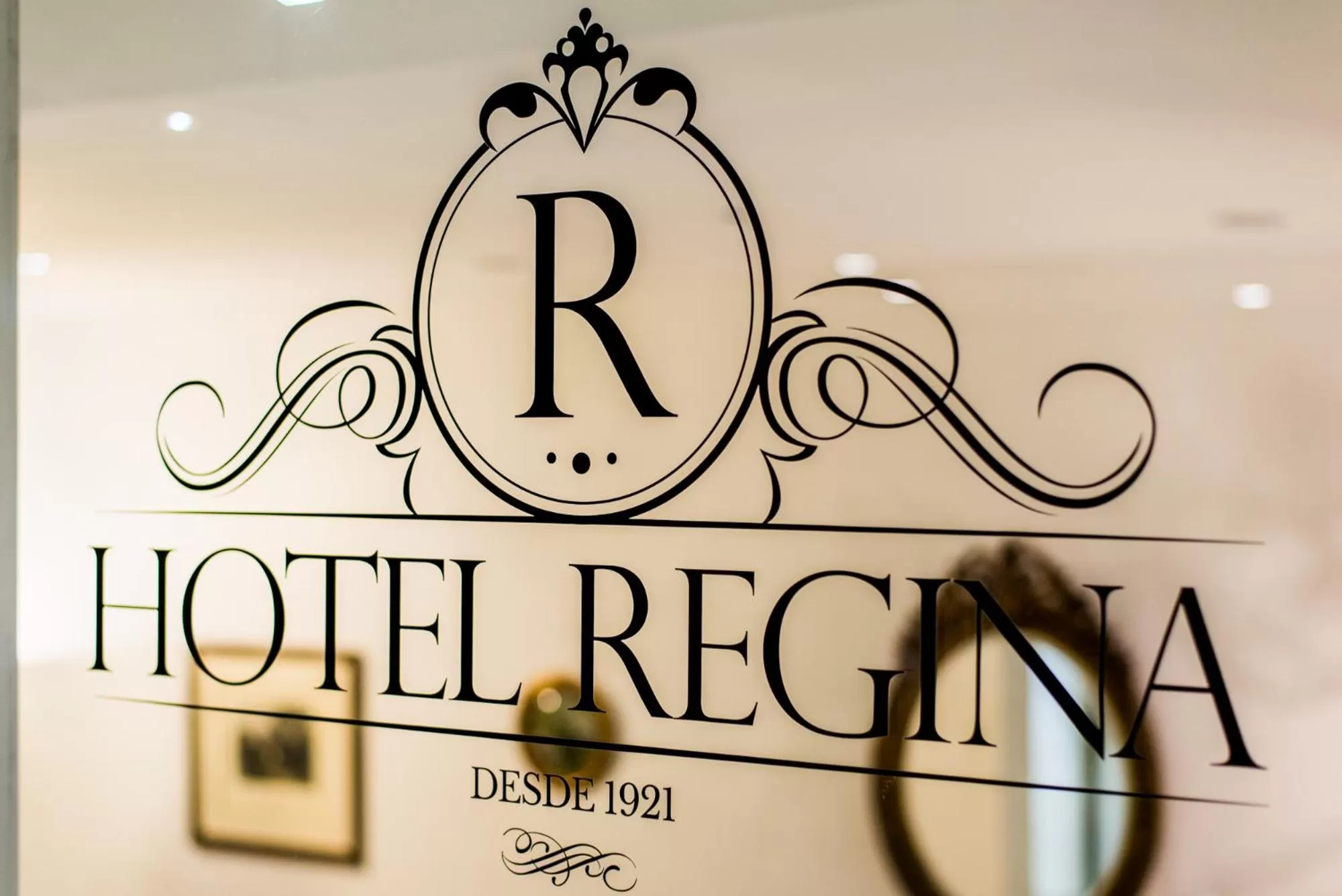 Property logo or sign in Hotel Regina