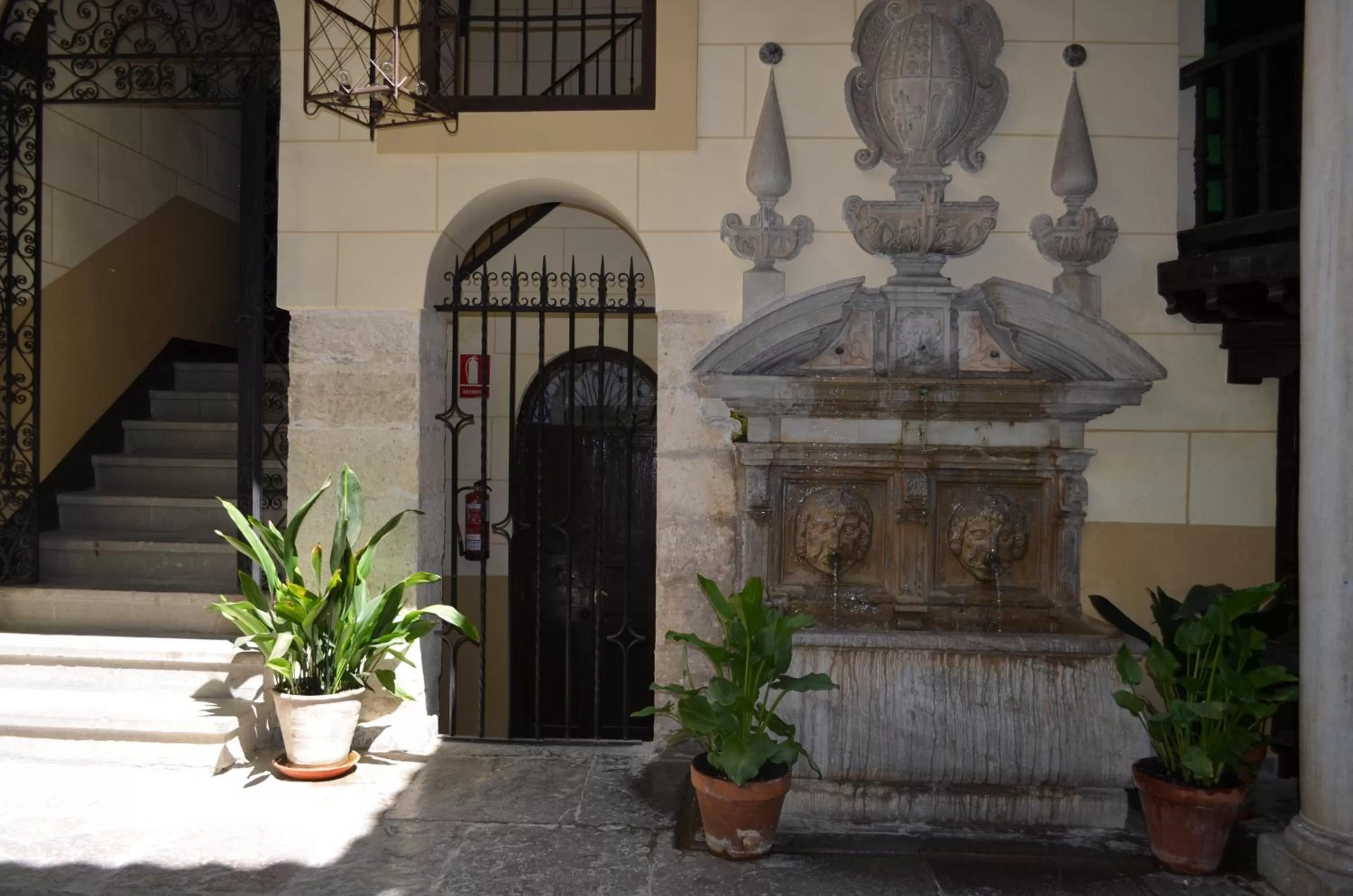 Patio in Palacio de Mariana Pineda