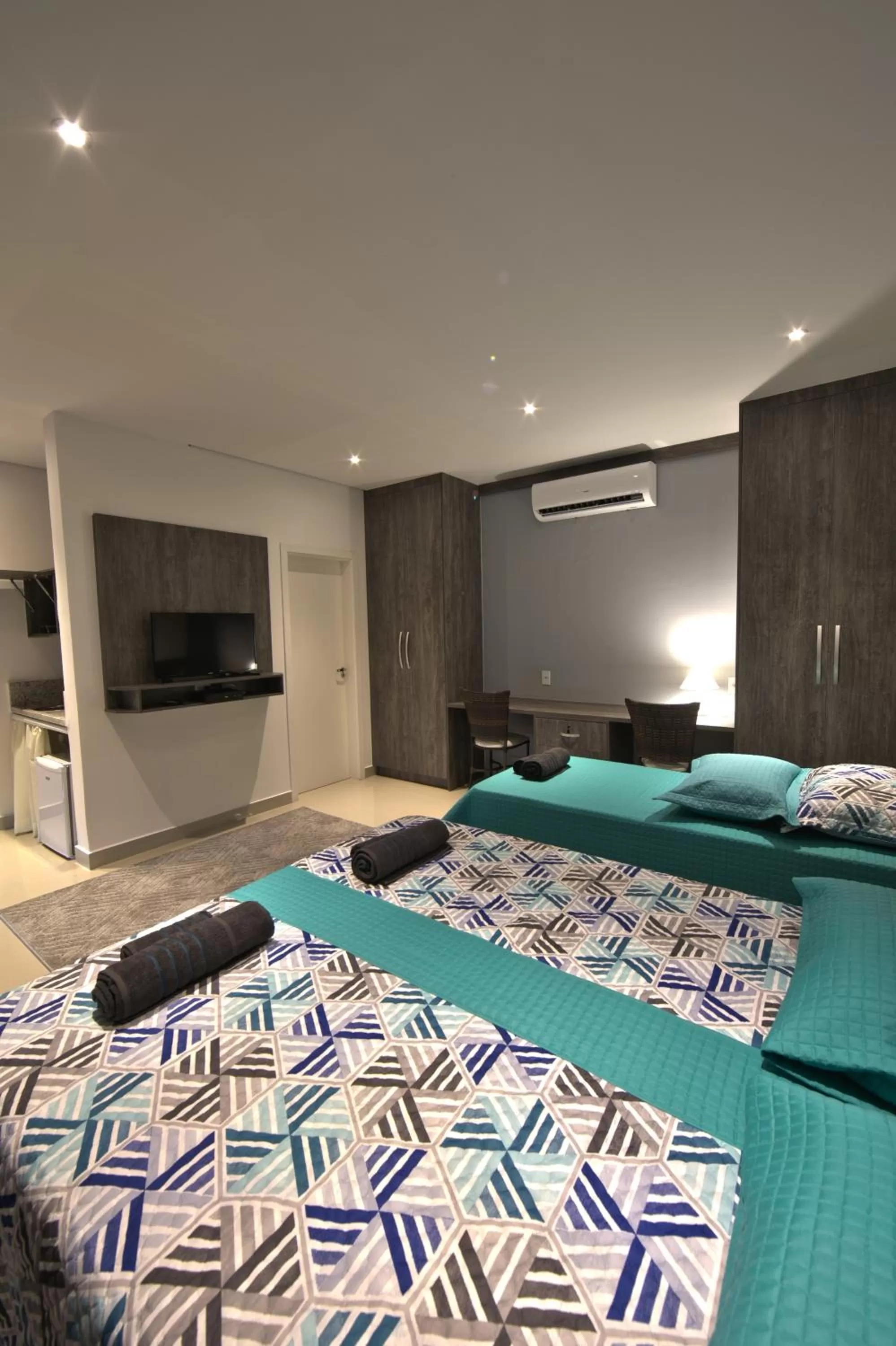 Photo of the whole room, Bed in K1 RESIDENCE no Taquaral