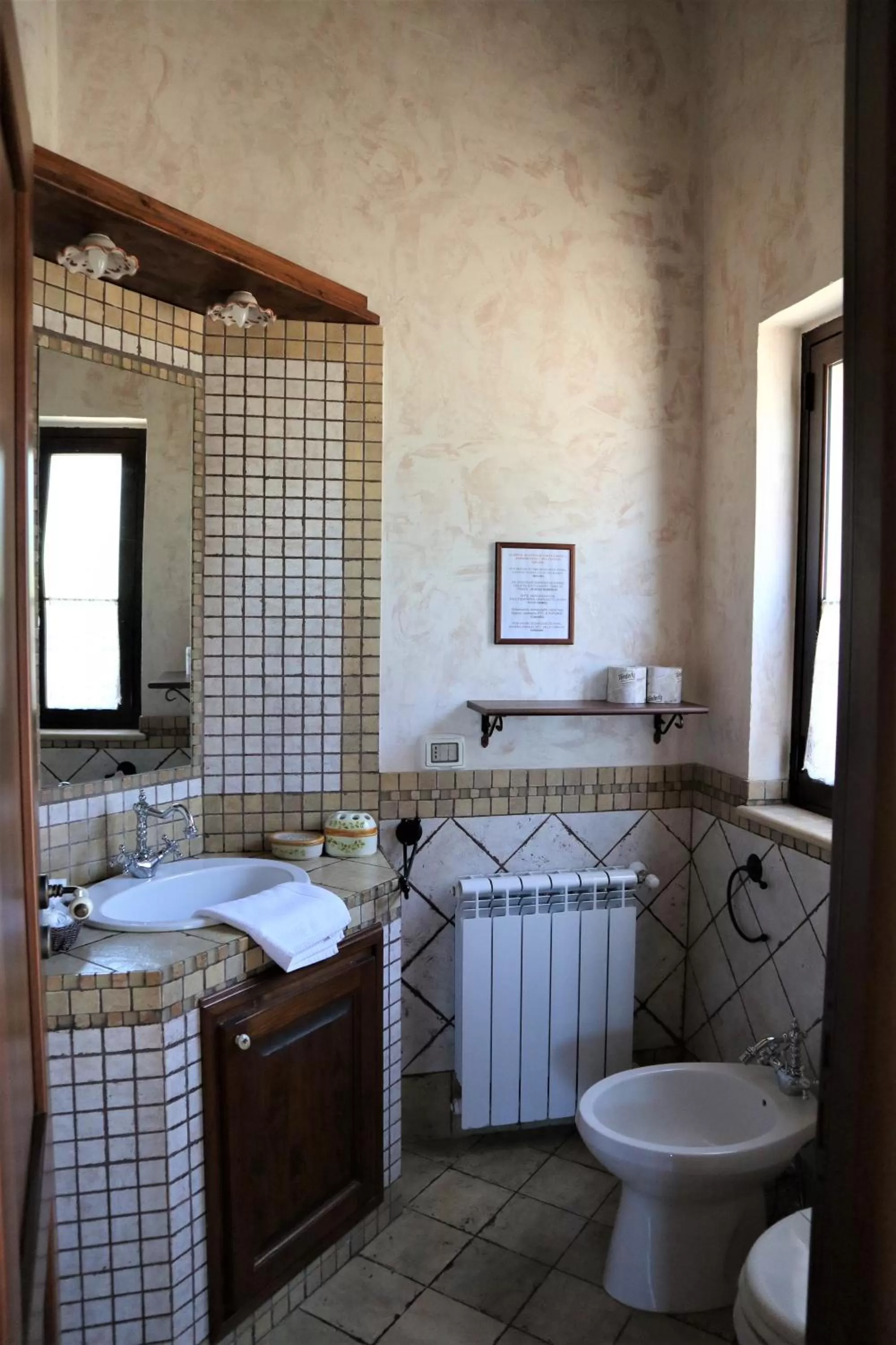 Bathroom in B&B Villa Giusy