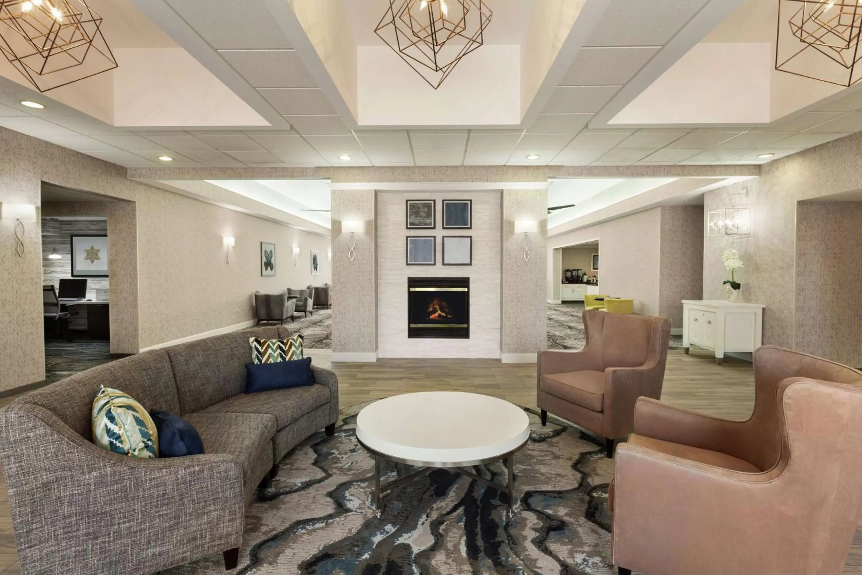 Lobby or reception in Homewood Suites by Hilton Sacramento/Roseville
