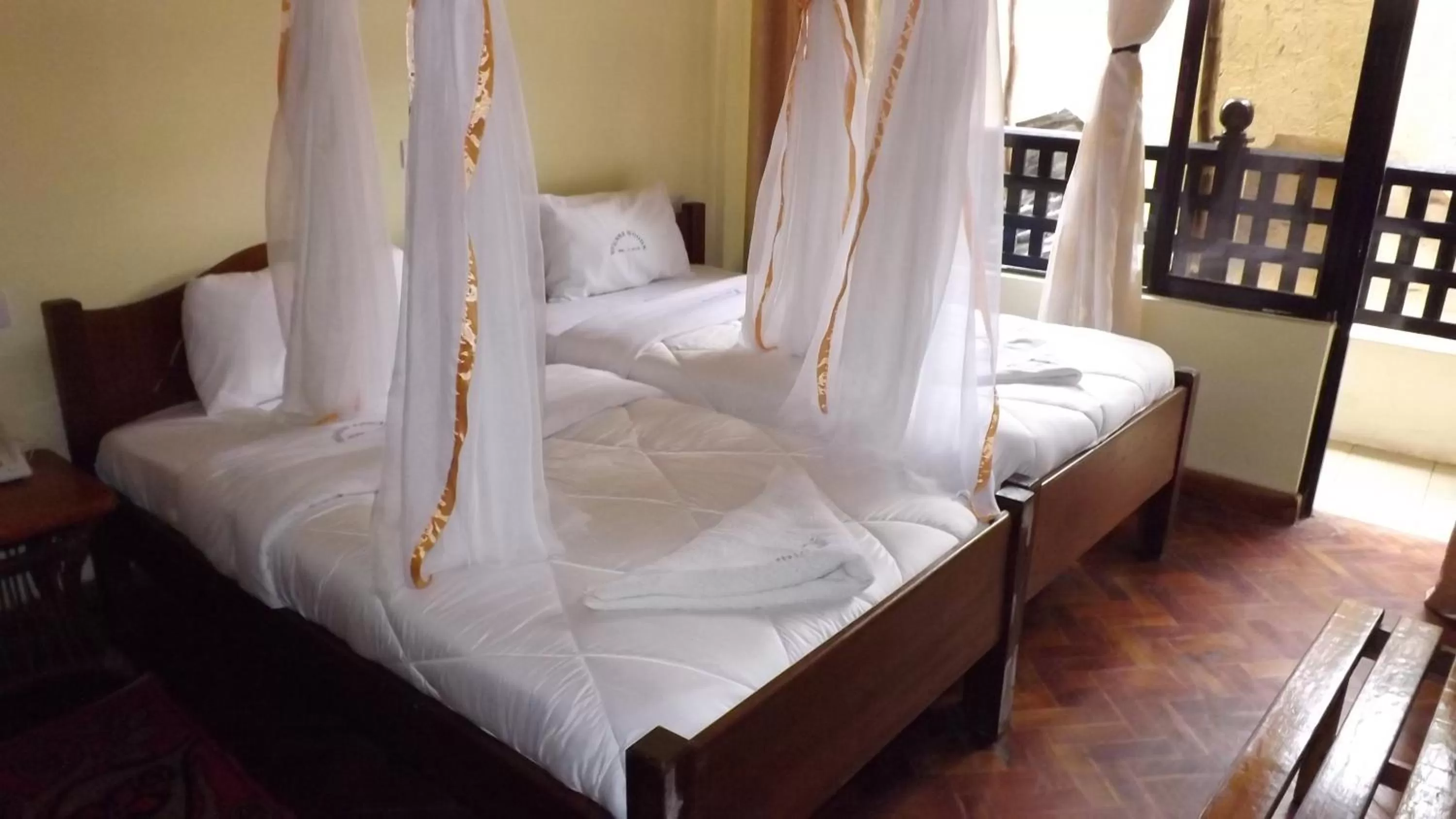 Bed in Vienna Woods Hotel Nakuru