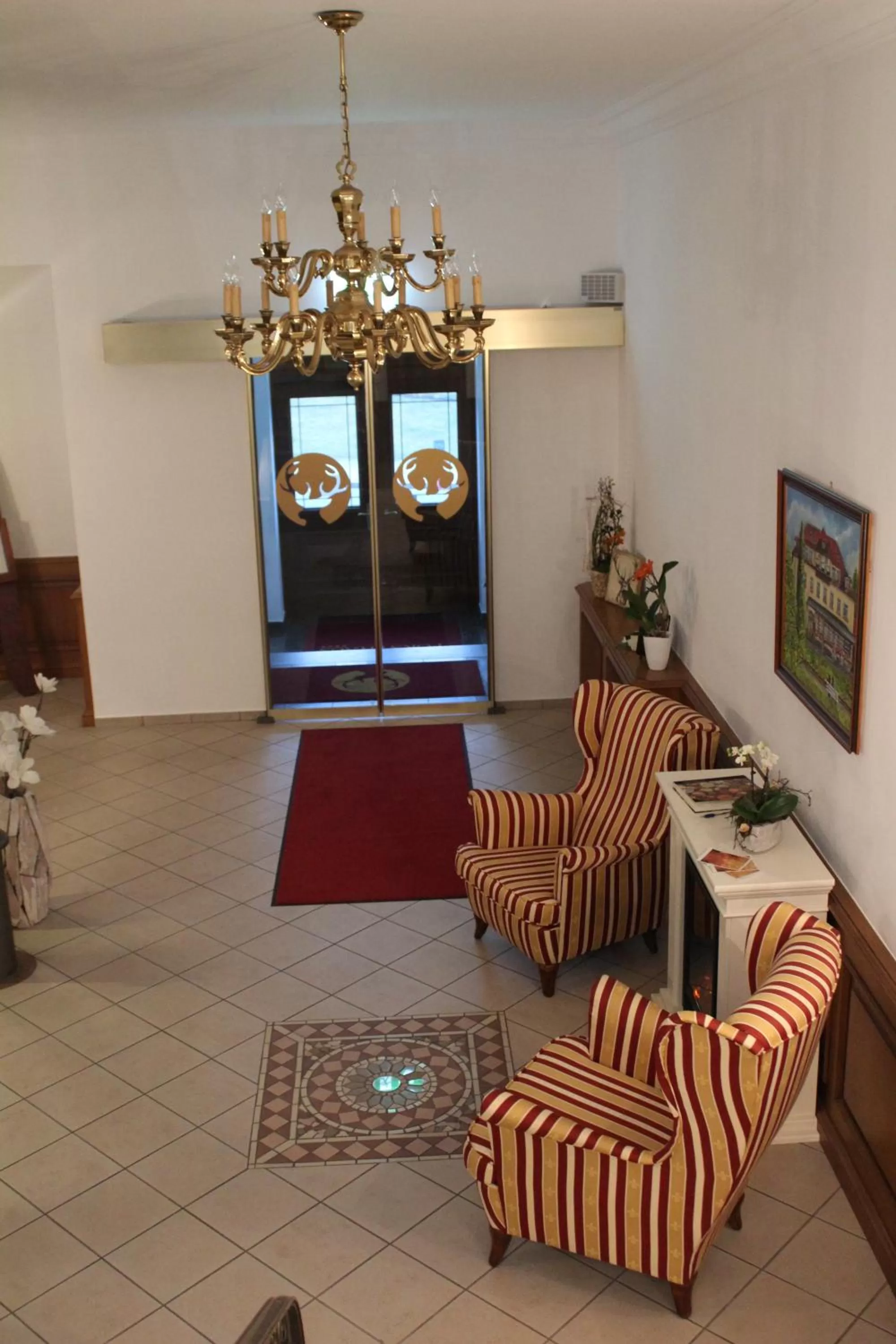 Lobby or reception in Parkhotel Forsthaus