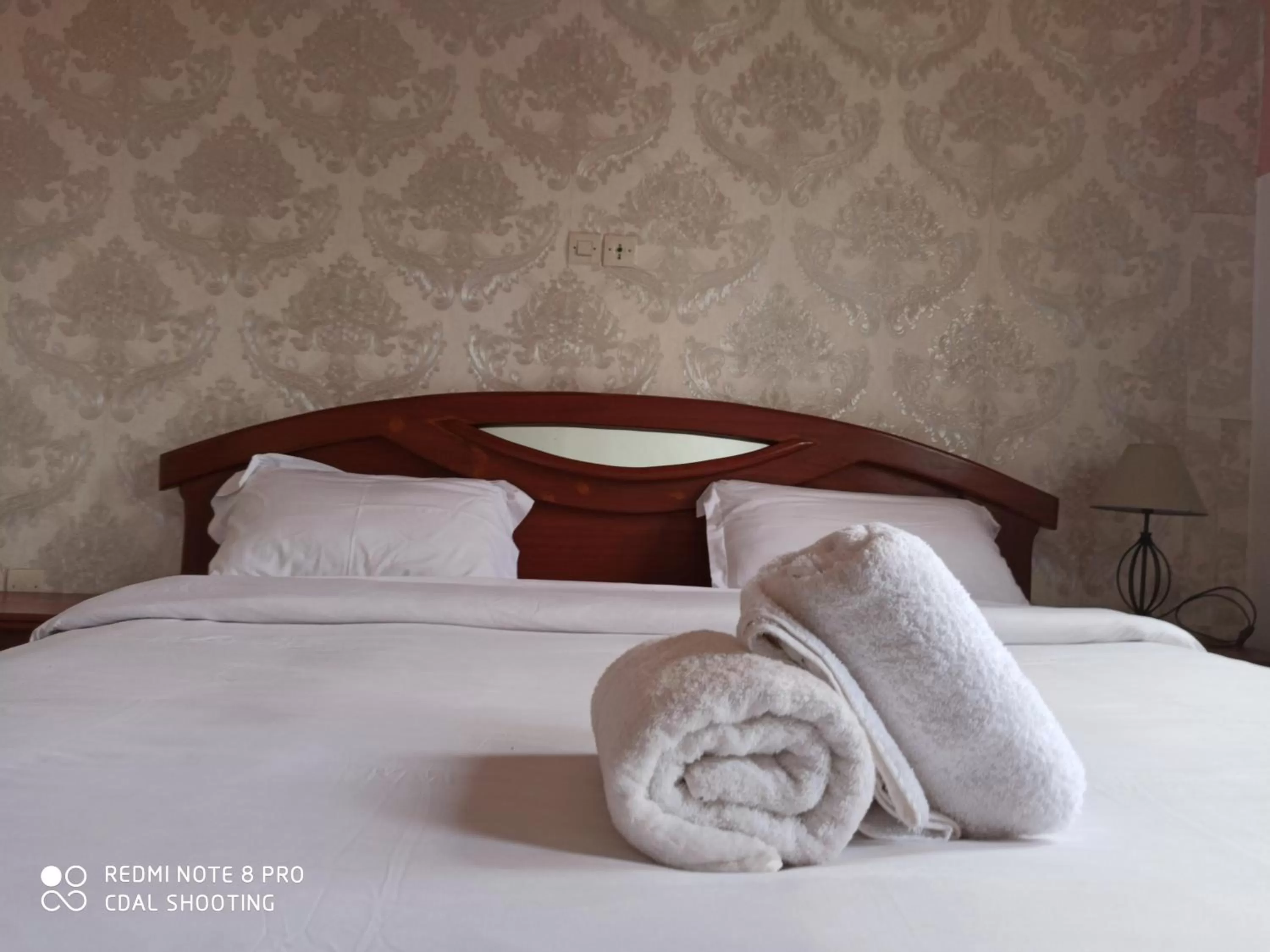 Bed in Hotel Saint-Jean