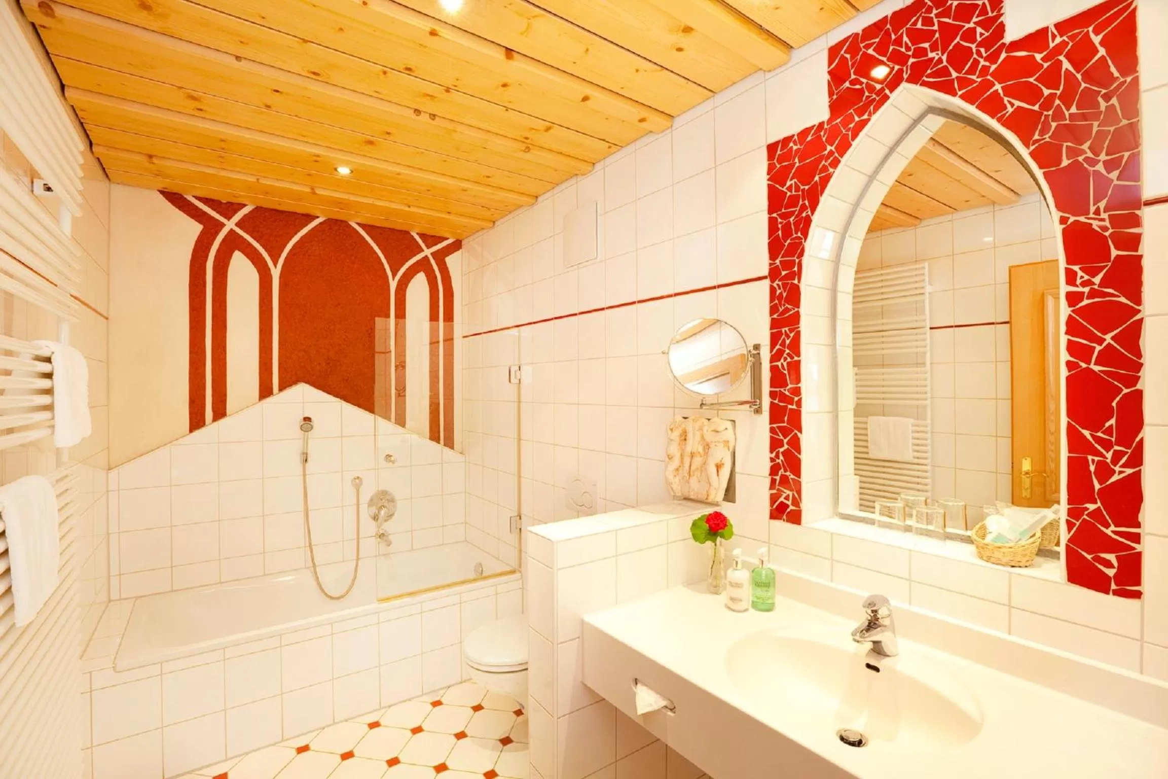 Bathroom in Hotel Hirsch