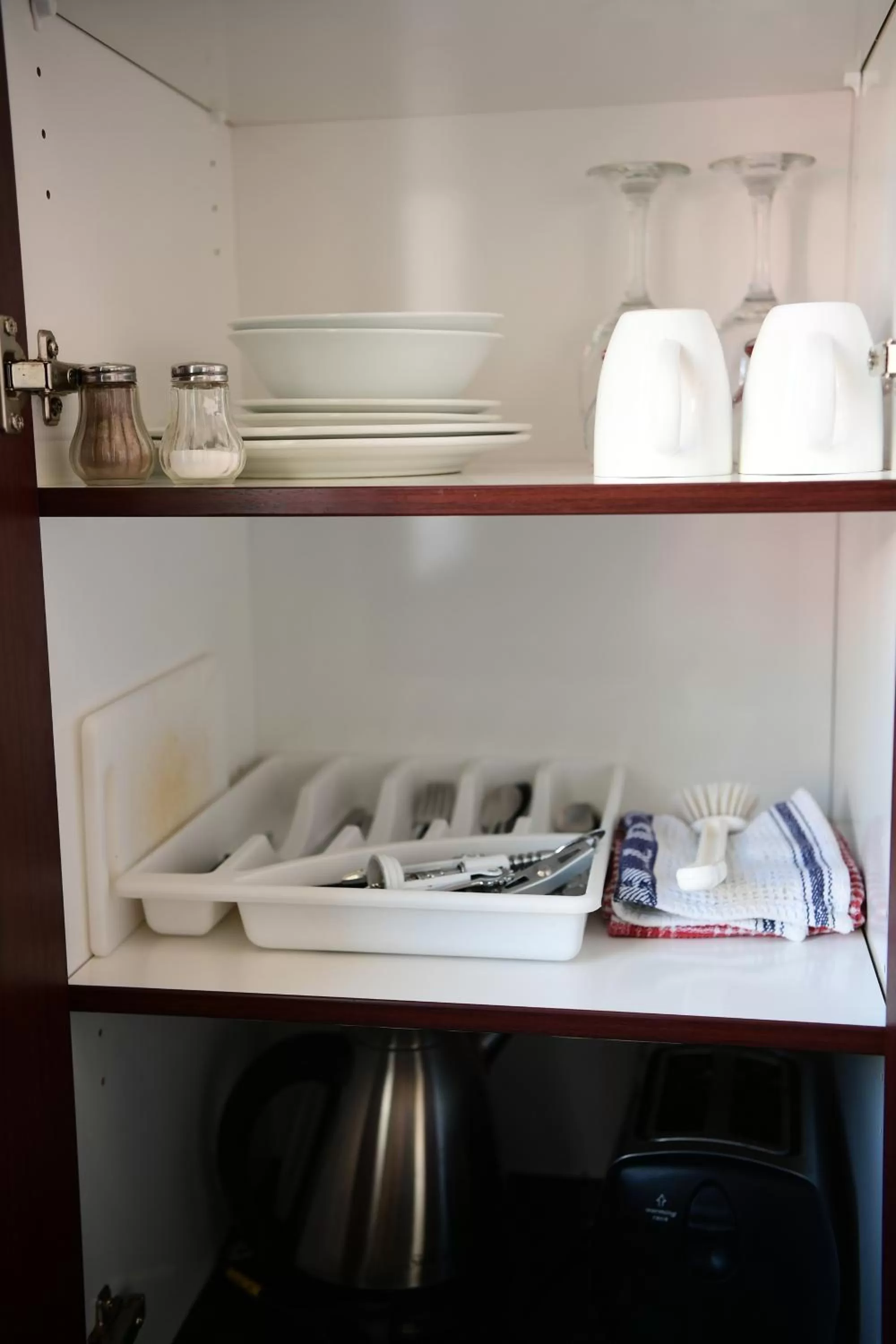 Kitchen or kitchenette in City Central Motel Apartments