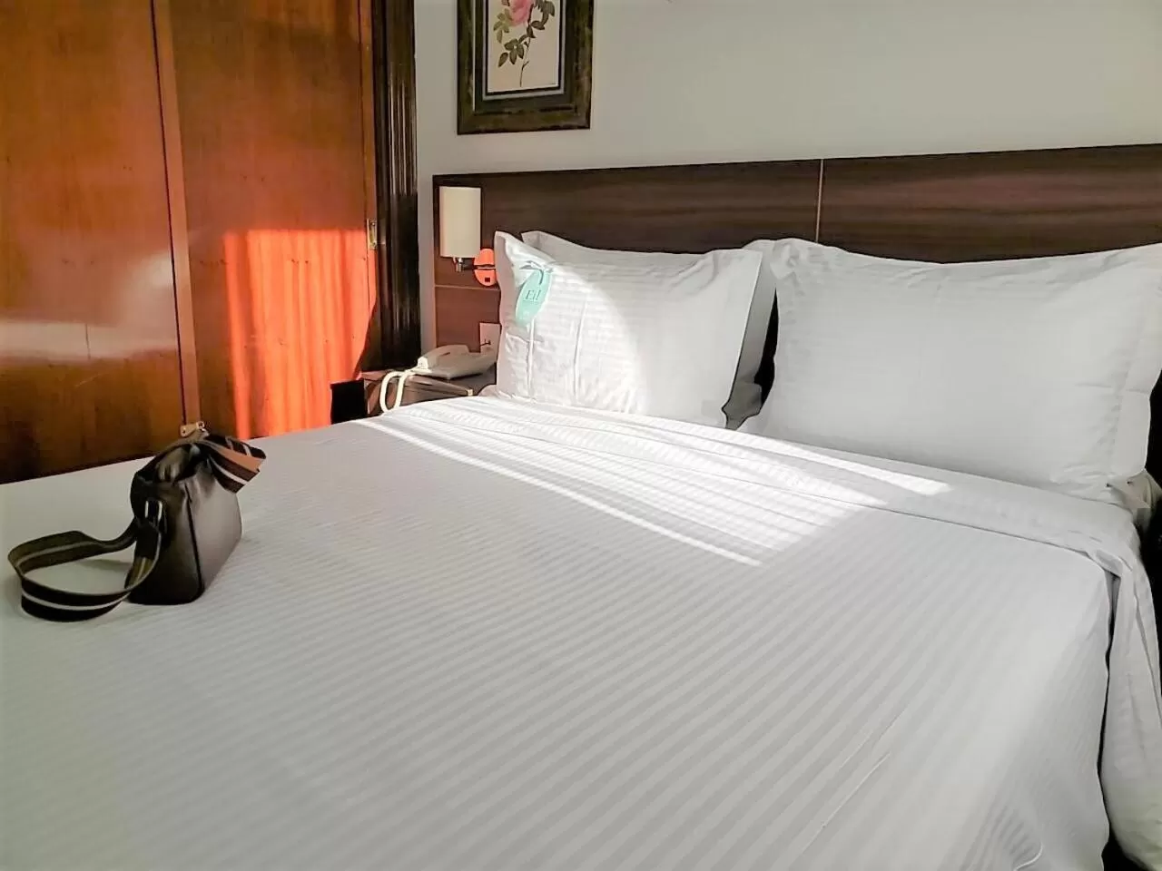 View (from property/room), Bed in Bristol The Time Berrini