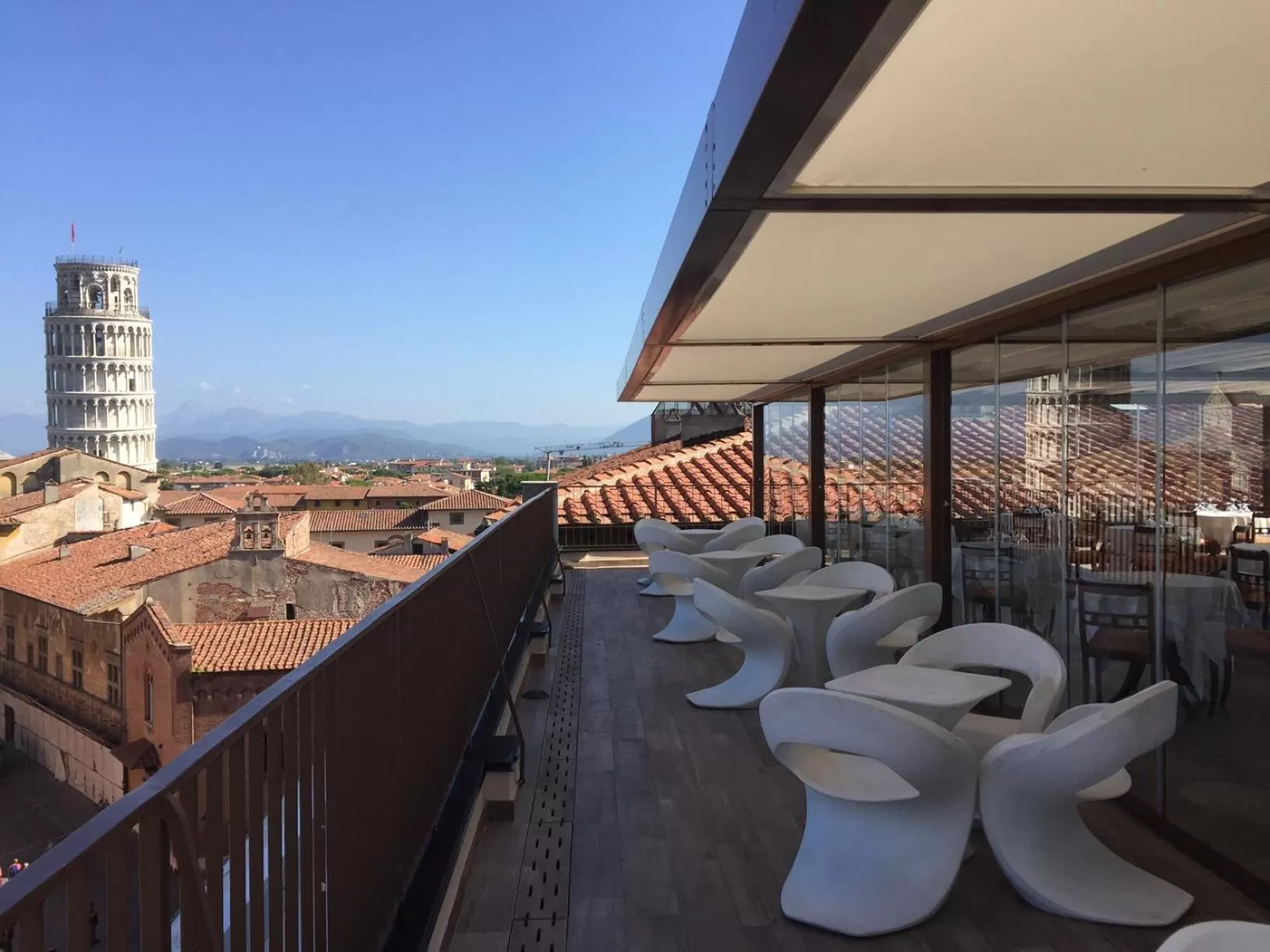 City view in Grand Hotel Duomo