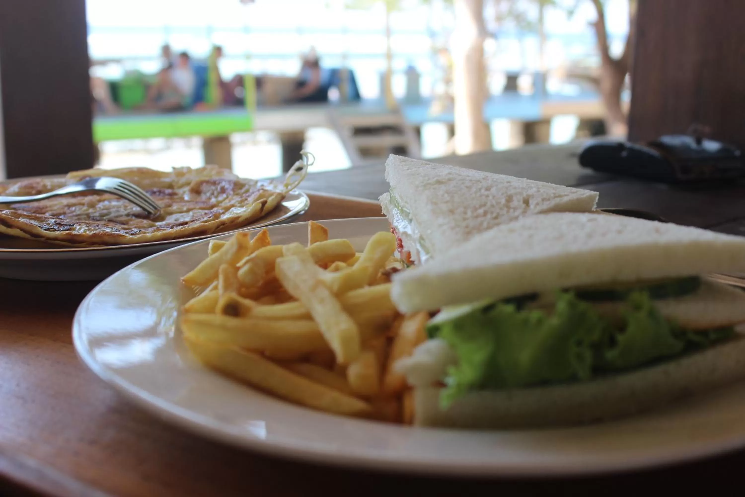 Food in Coral Beach Seaside