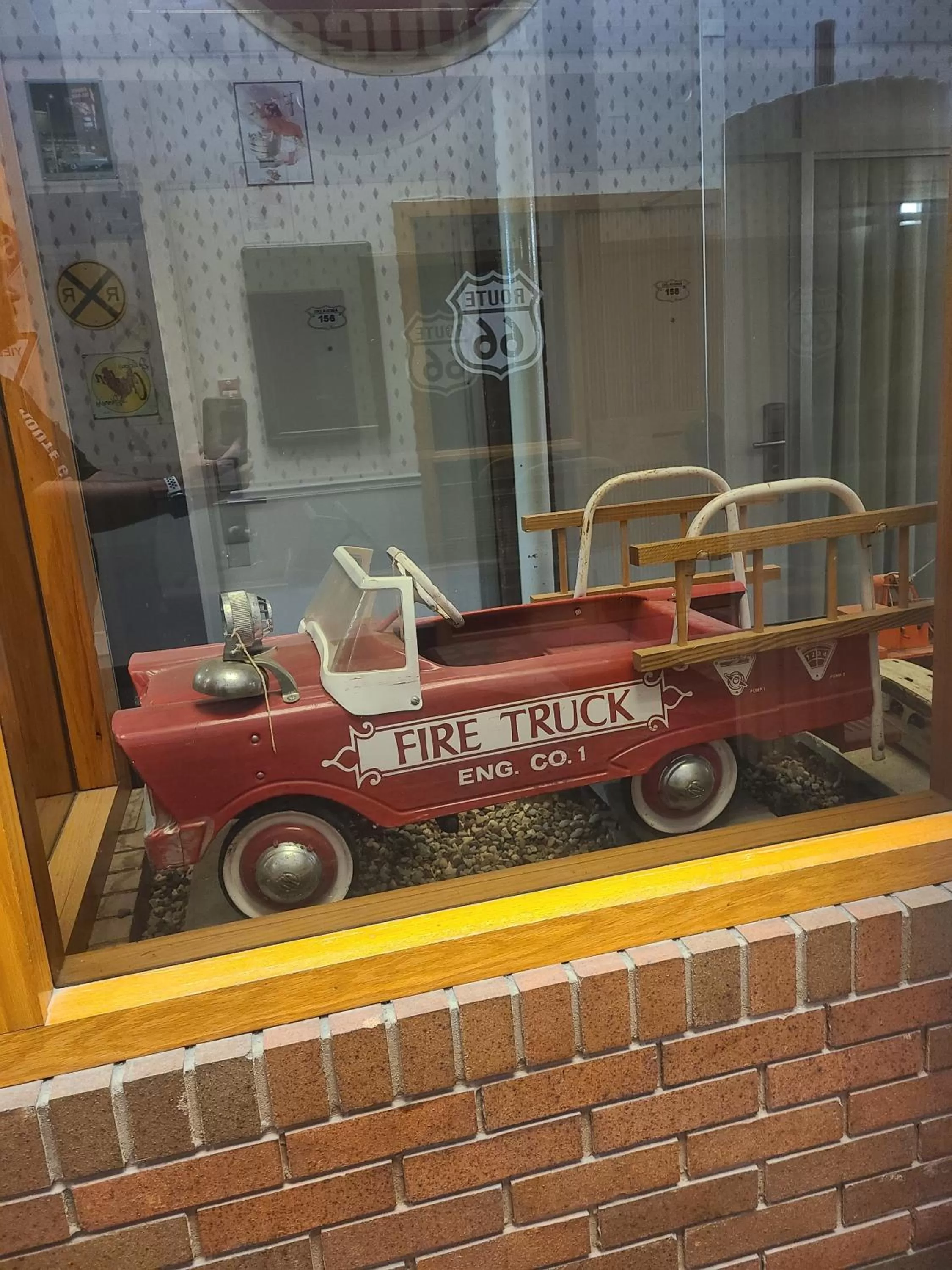 Property building in Route 66 Hotel, Southern View, Illinois