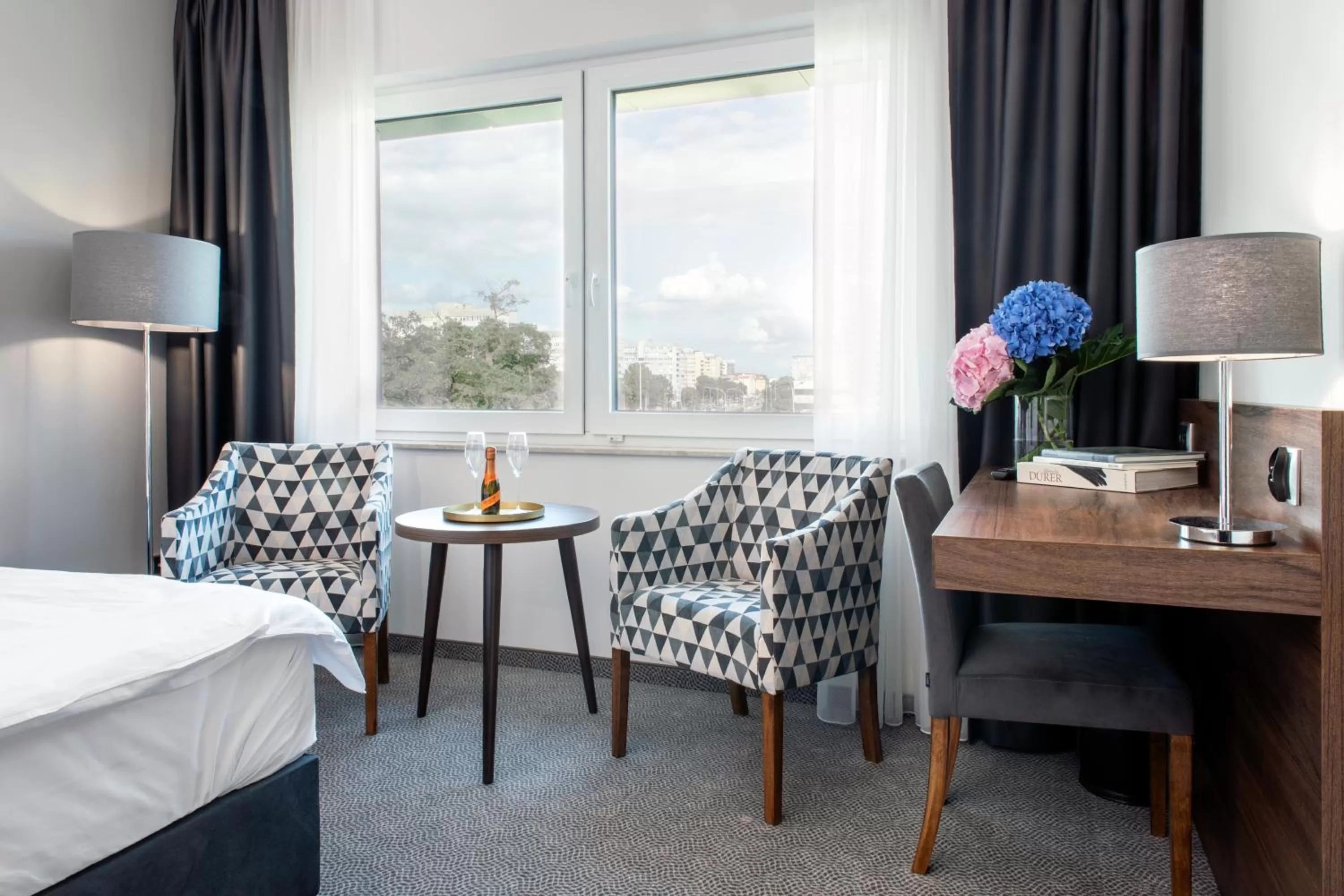 Bed in DB Hotel Wrocław