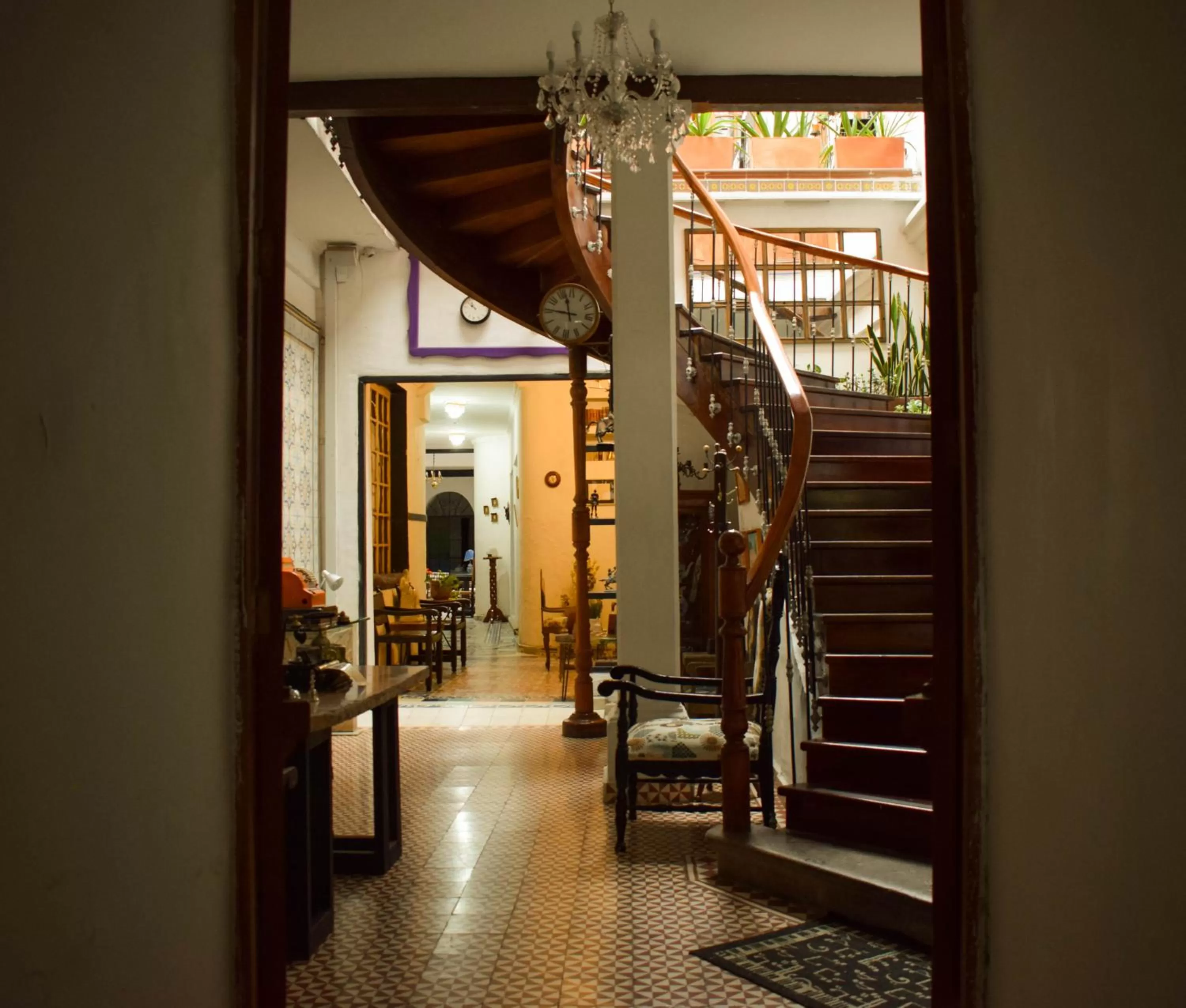 Lobby or reception in Hotel Casa de la Luz