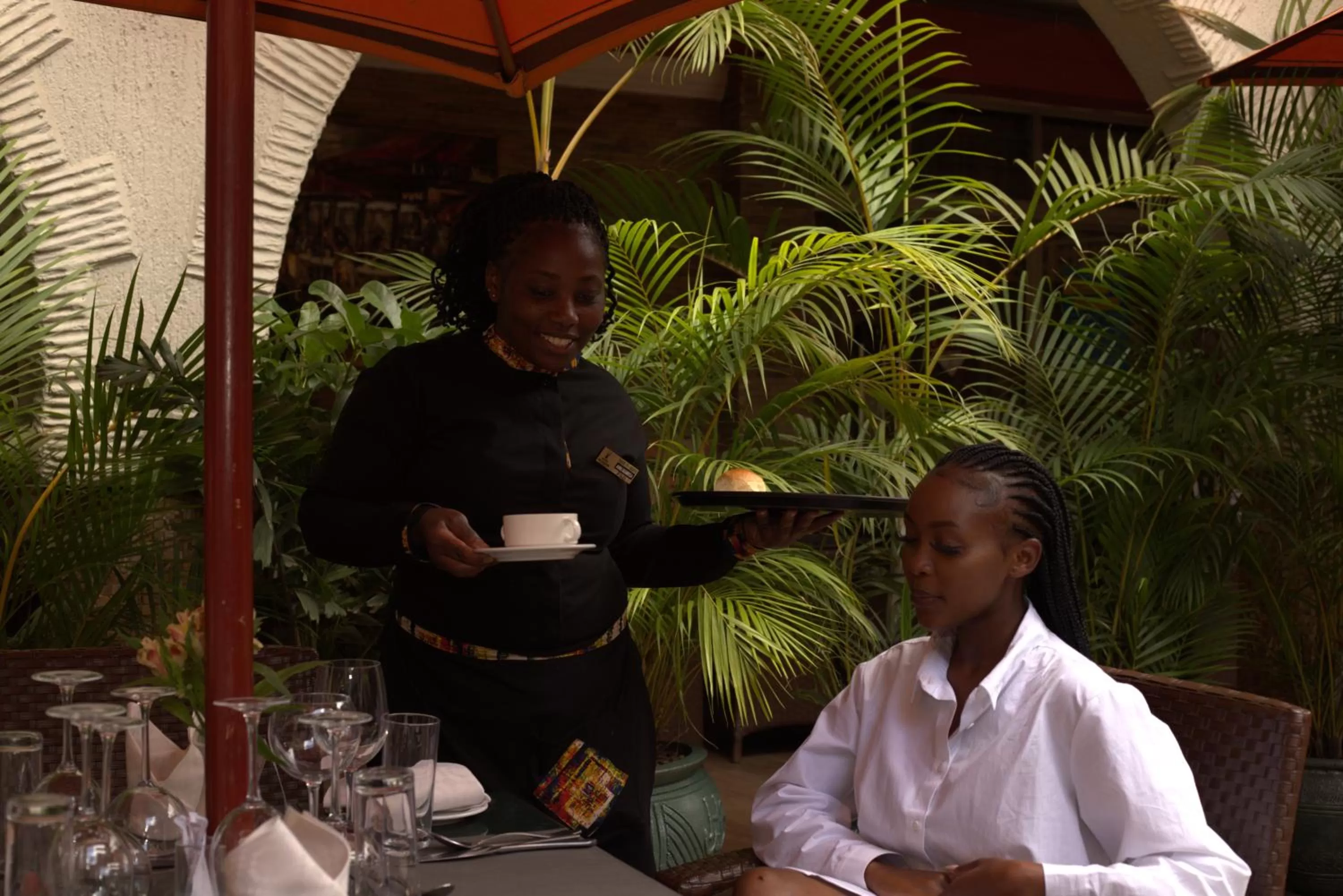 Staff in Hotel Waterbuck