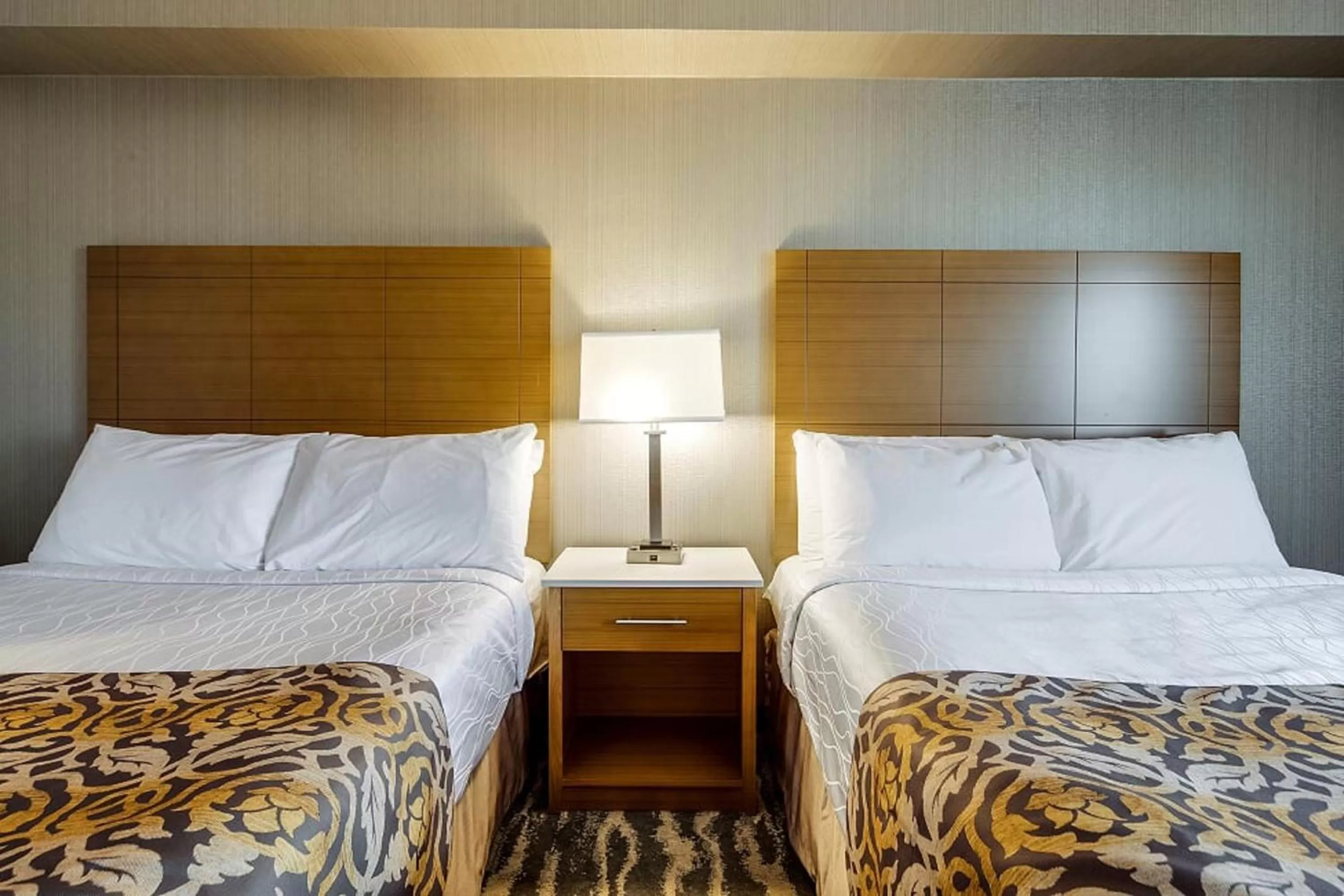 Bed in Monte Carlo Inn Brampton