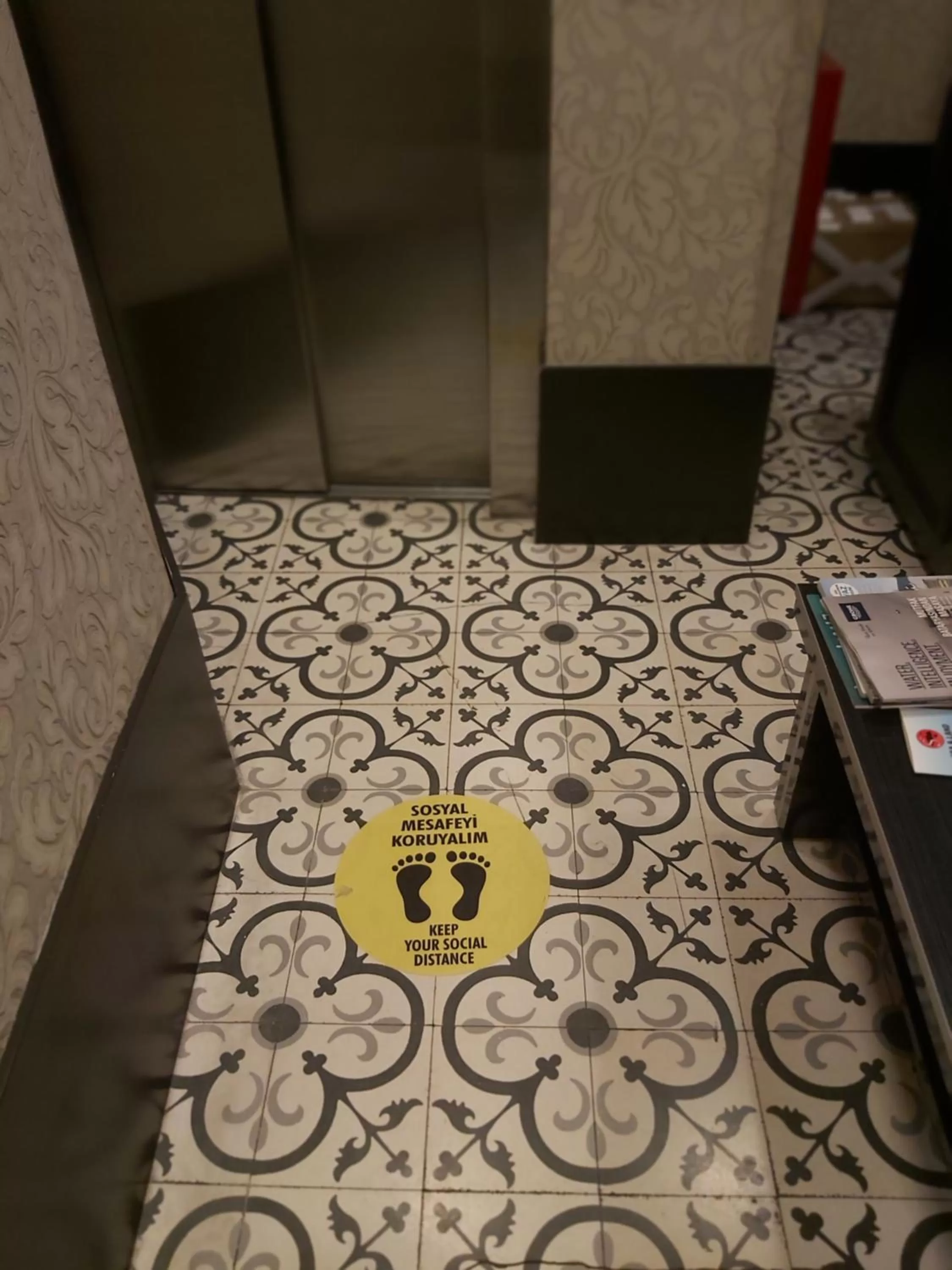 Lobby or reception in Taksim Terrace Hotel