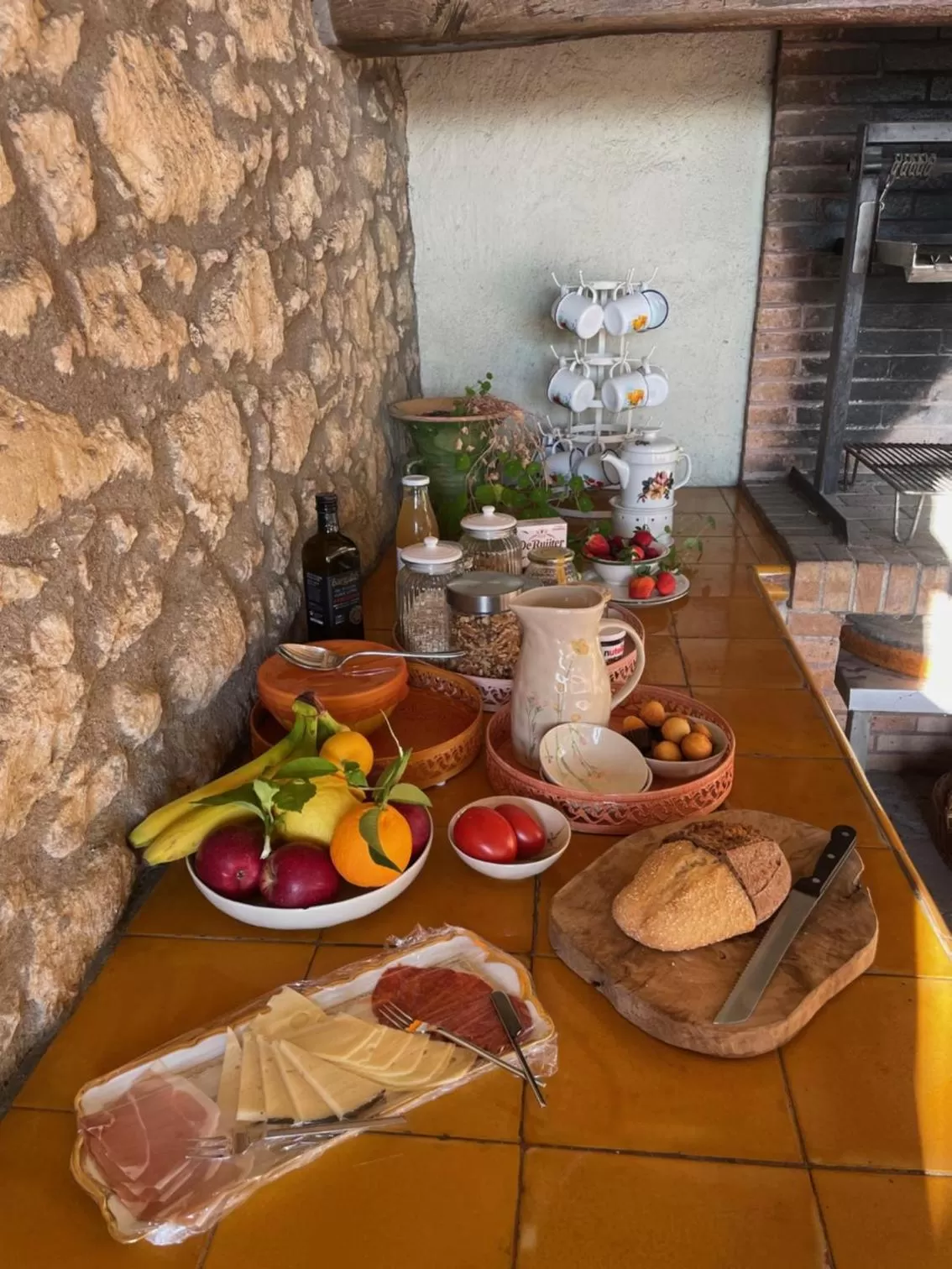 Breakfast in Mas Feliu Turismo Rural