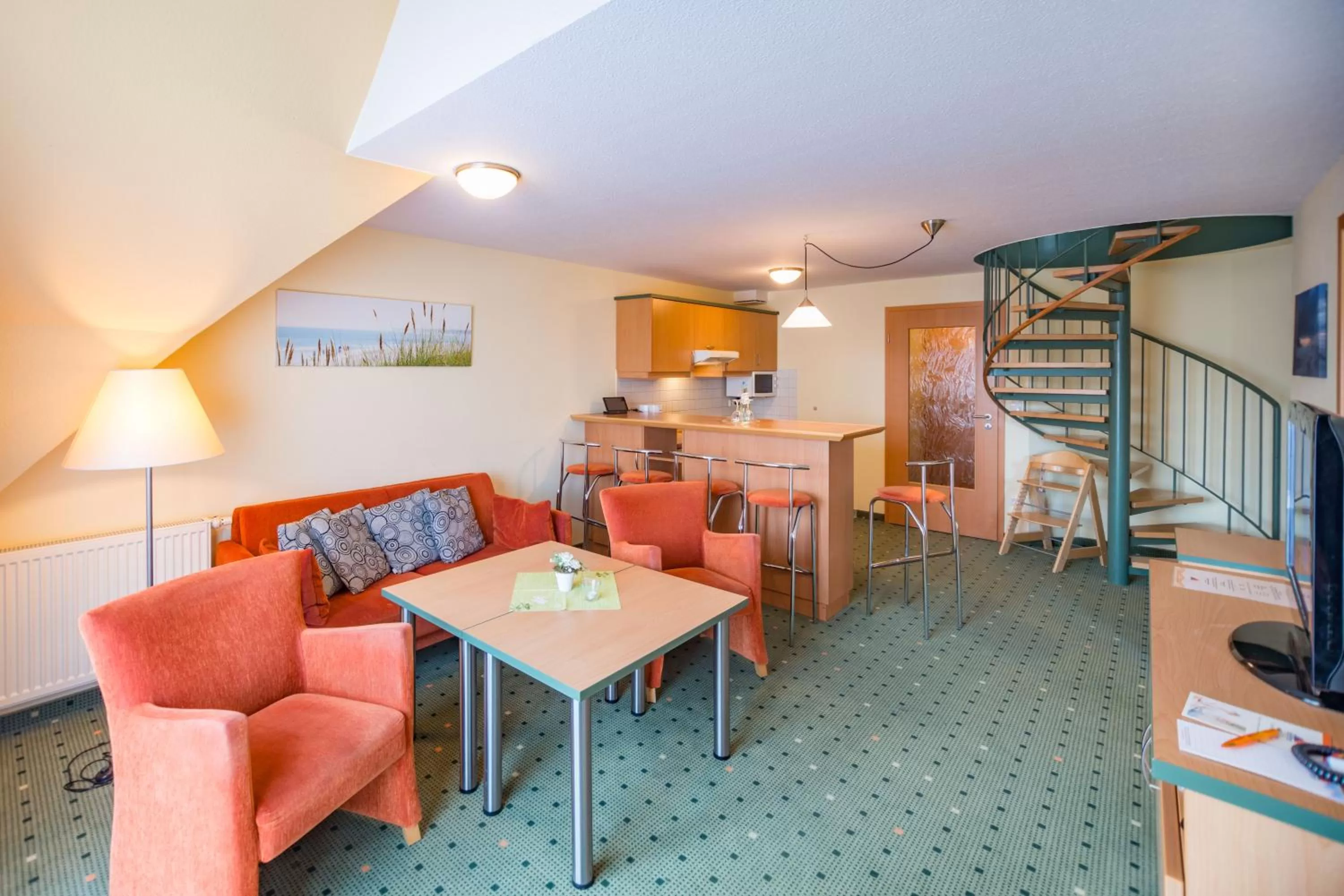 Photo of the whole room in Am Weststrand Apartmenthaus Waldeck