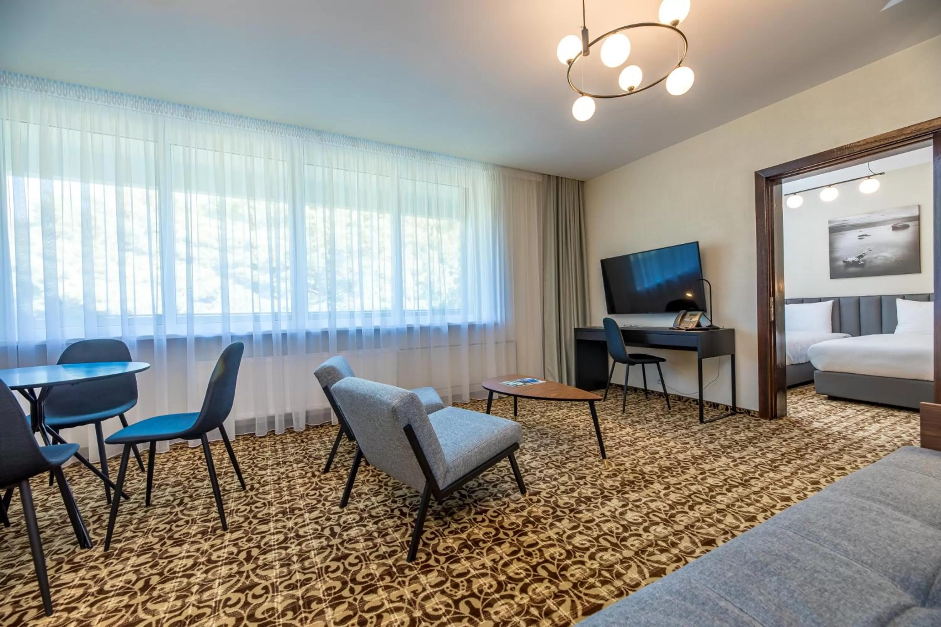 Living room in Žilvinas Hotel