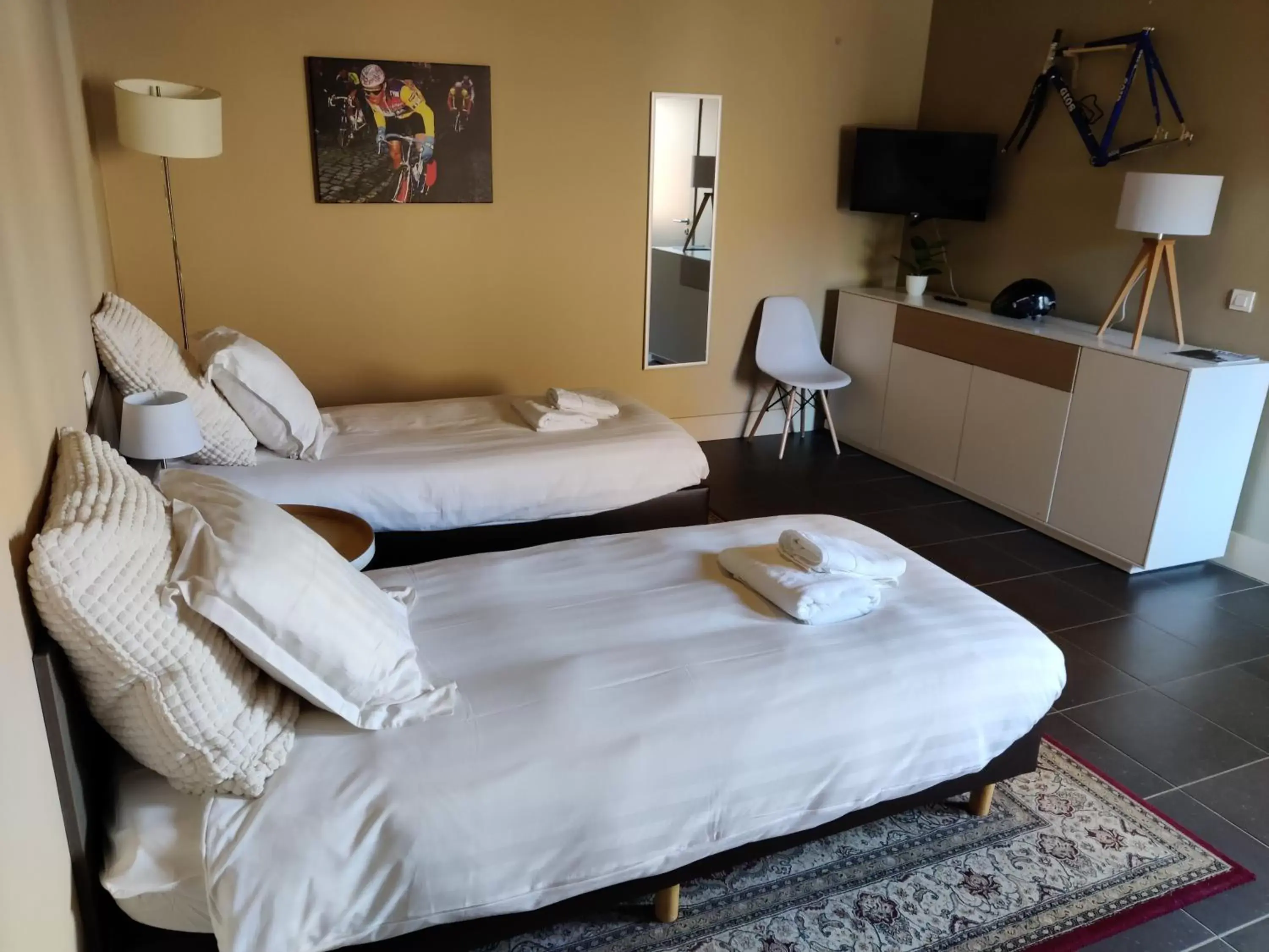 Superior Triple Room in Flandrien Hotel Superior Triple Room in Flandrien Hotel