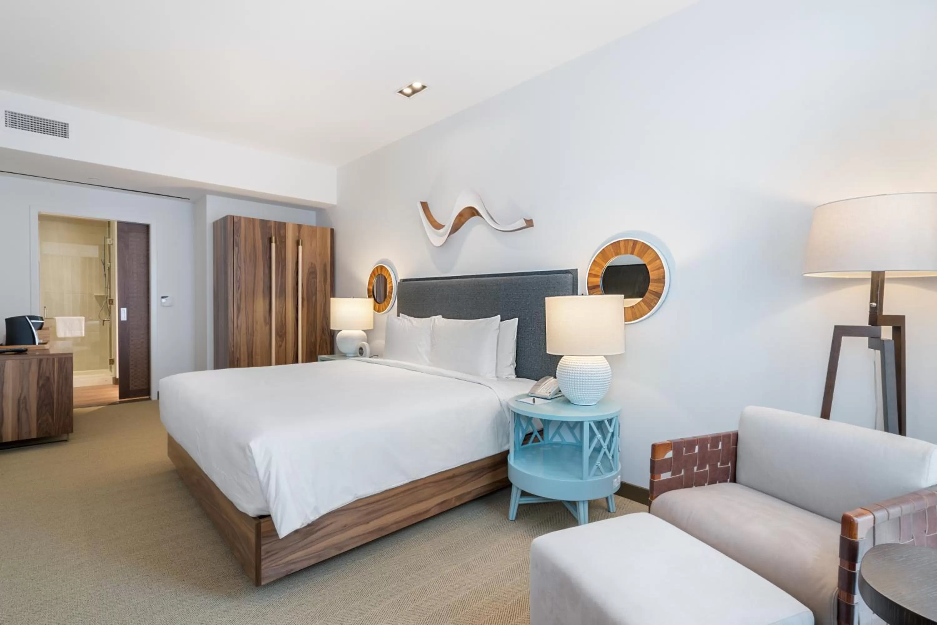 Bed in Hyatt Centric Waikiki Beach