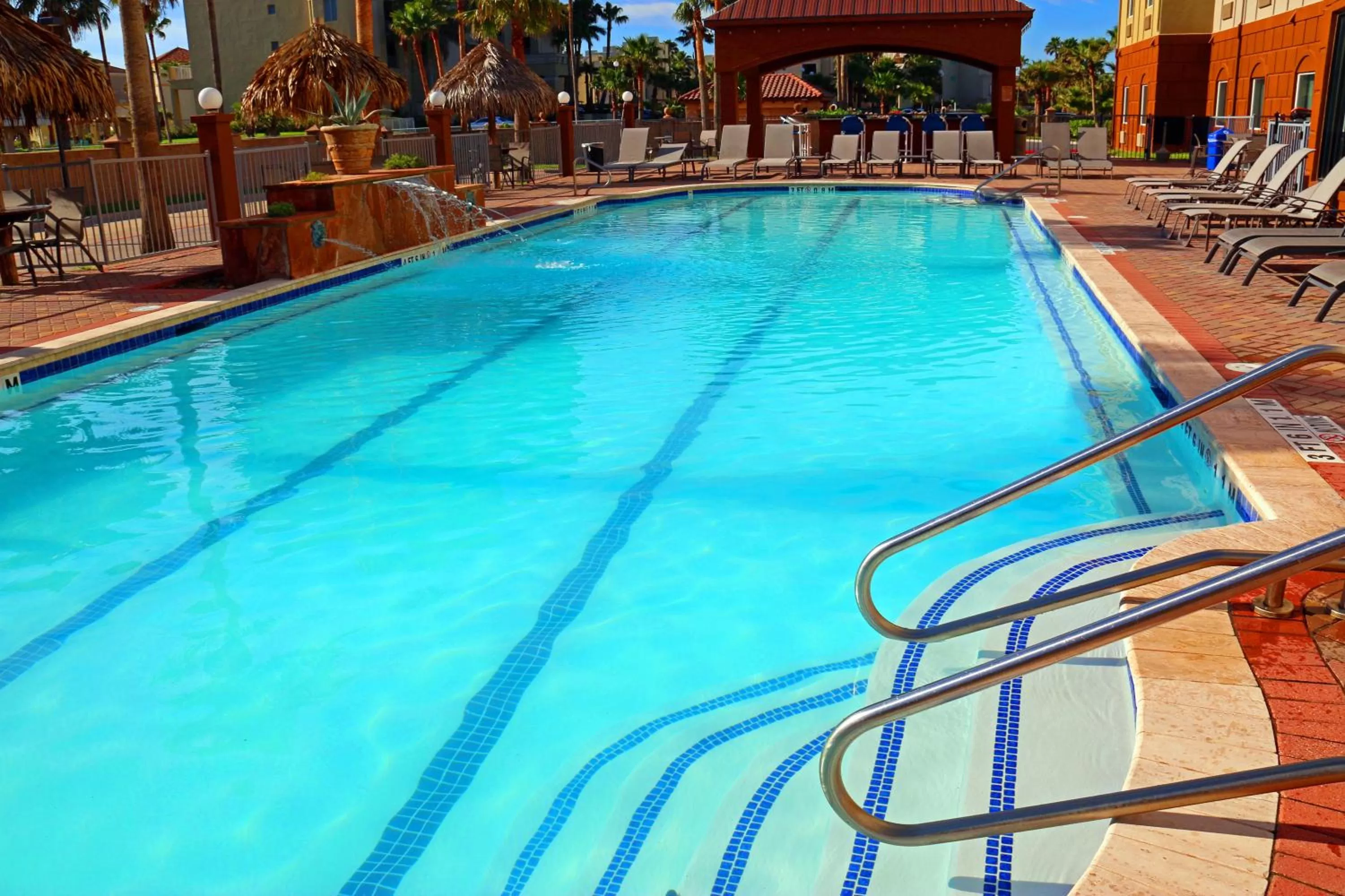 Swimming pool in Holiday Inn Express Hotel and Suites South Padre Island by IHG