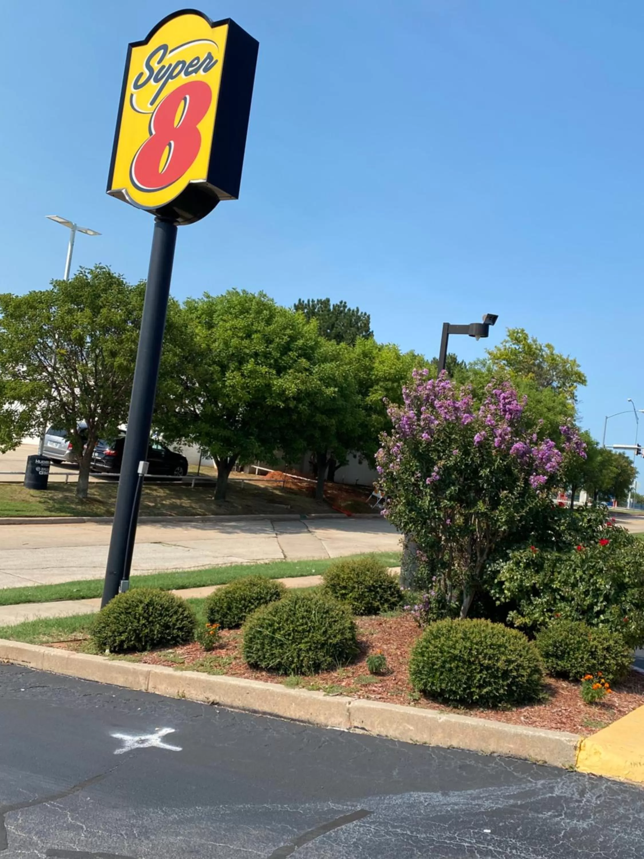 Property building in Super 8 by Wyndham Midwest City OK