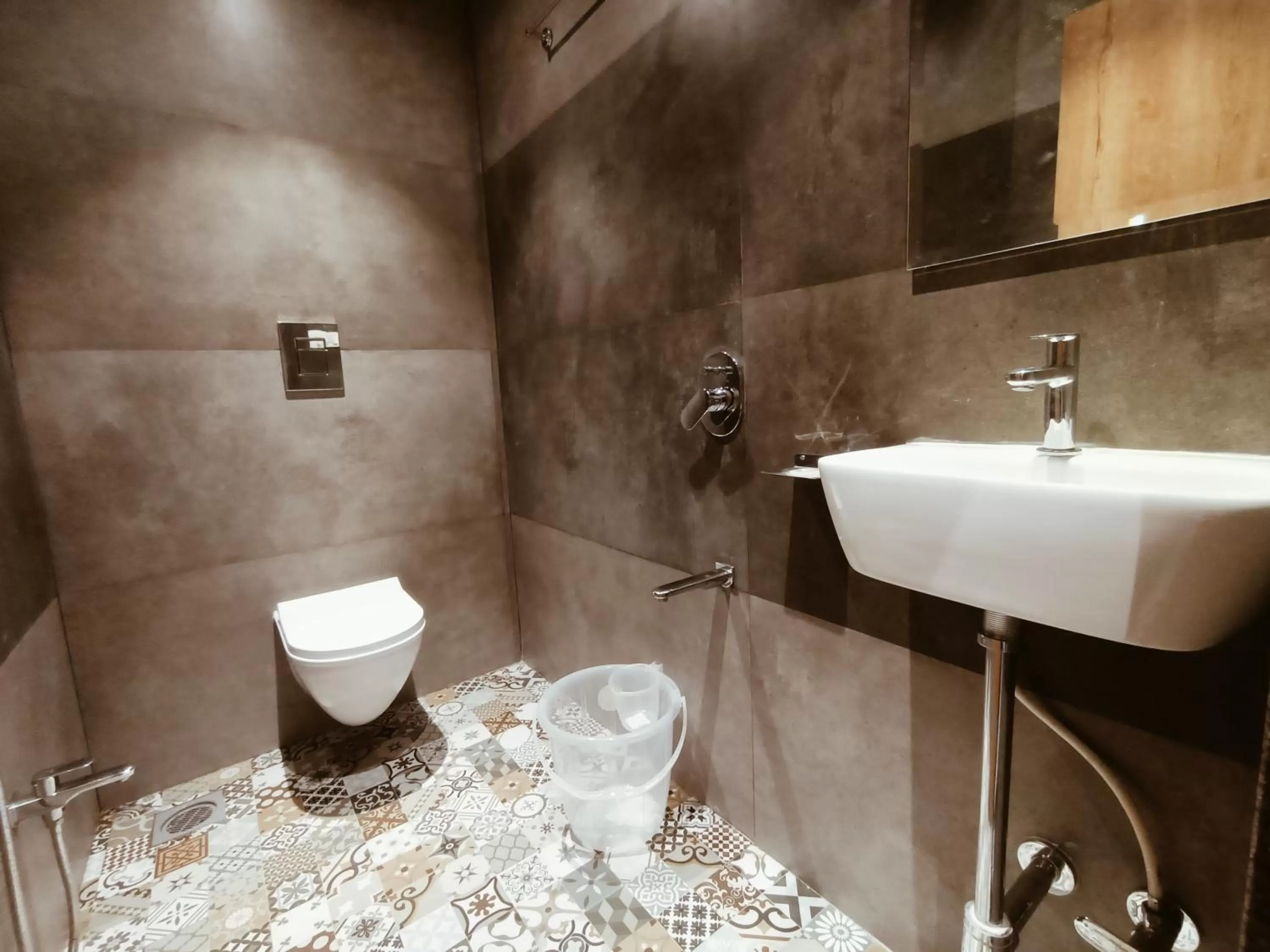 Bathroom in Hotel Prasad NX