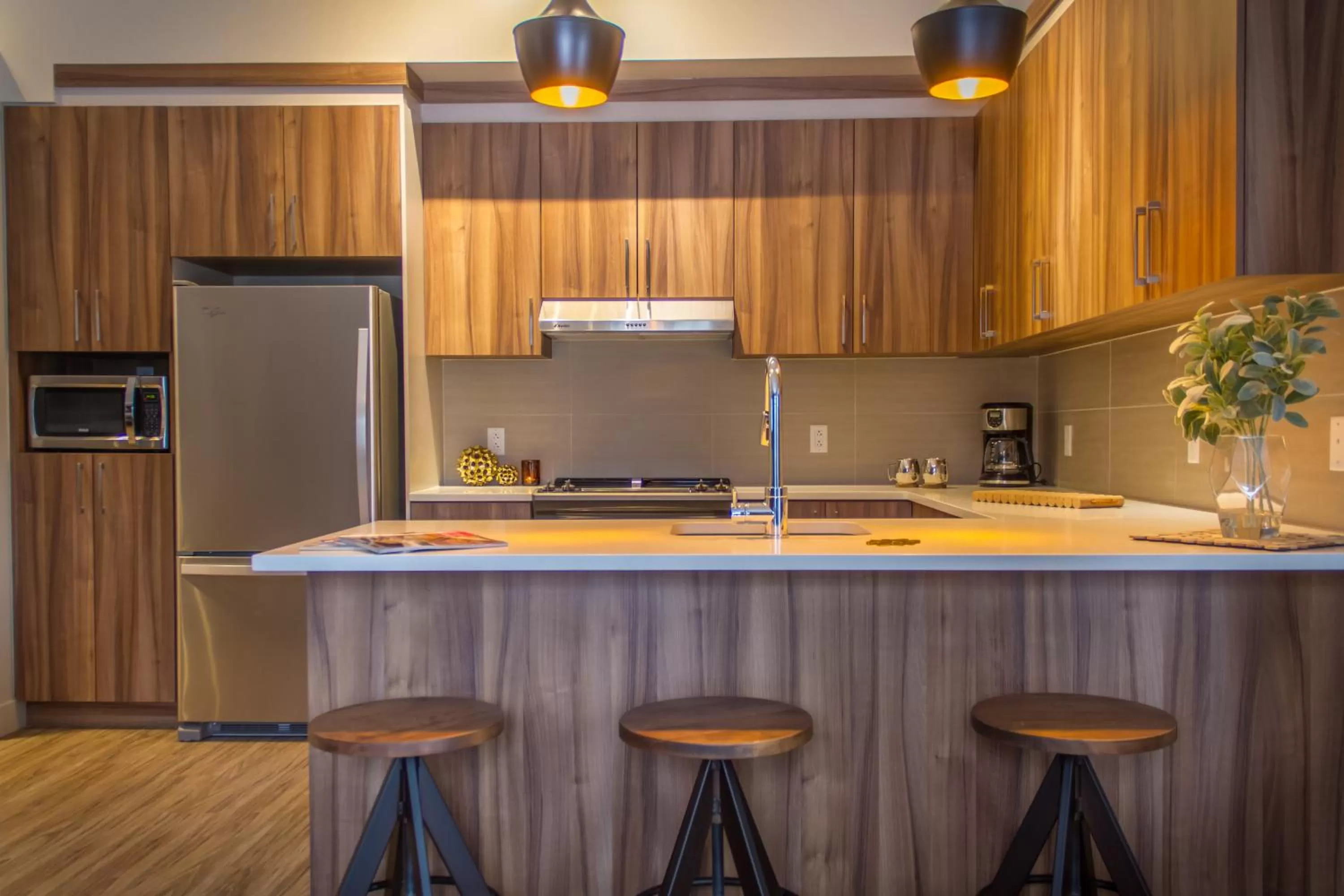 Kitchen or kitchenette in Le Viking Resort