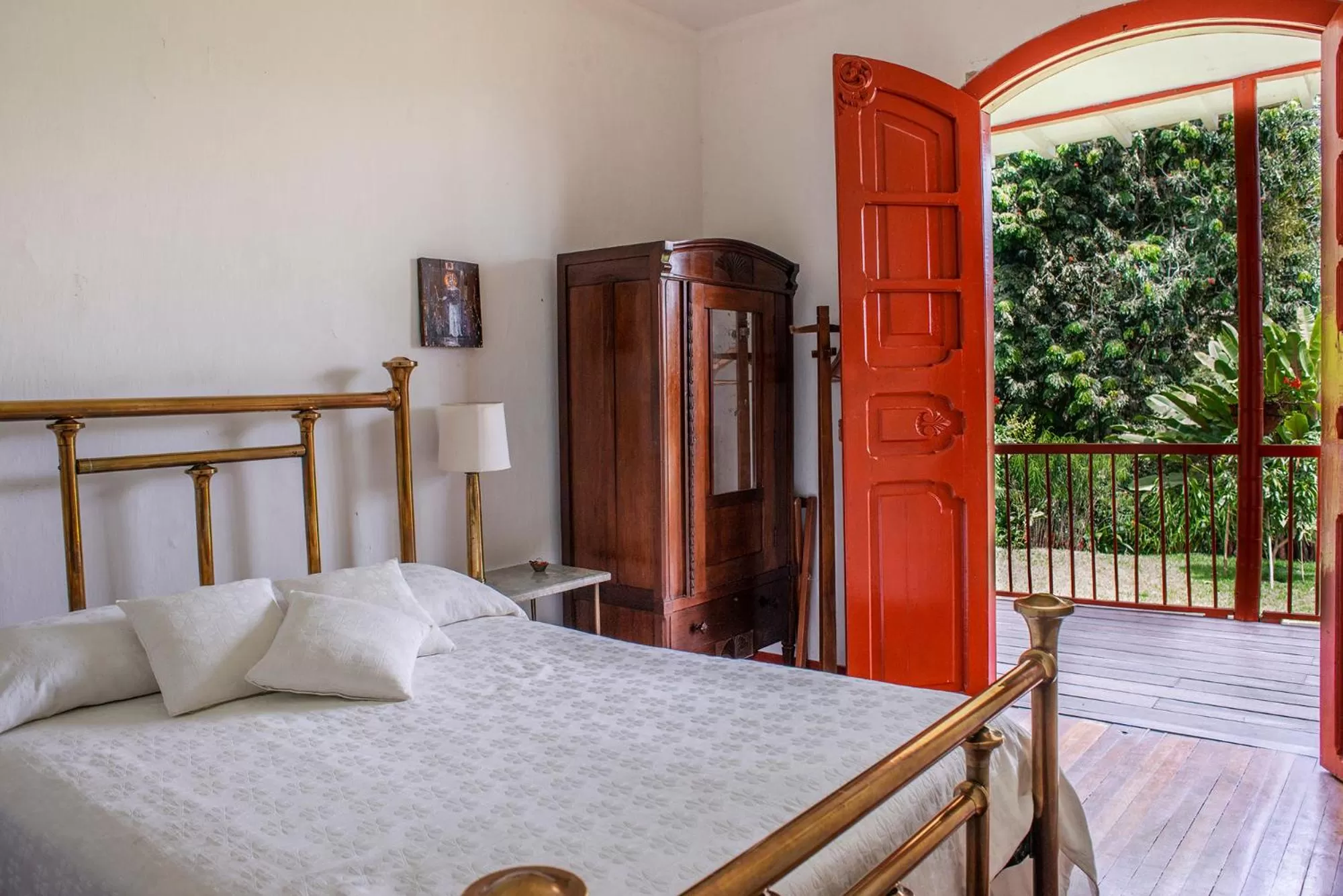 Bedroom, Bed in Hacienda Venecia Coffee Farm Hotel