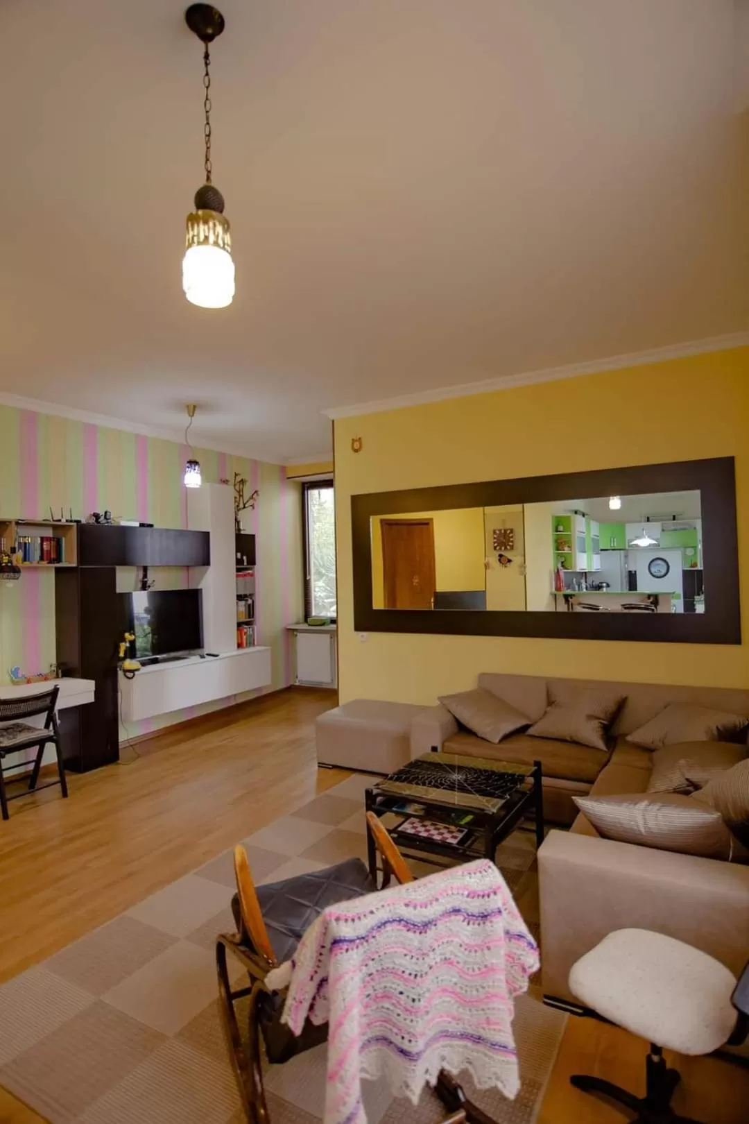 TV and multimedia, Seating Area in Qilimcha's Guesthouse