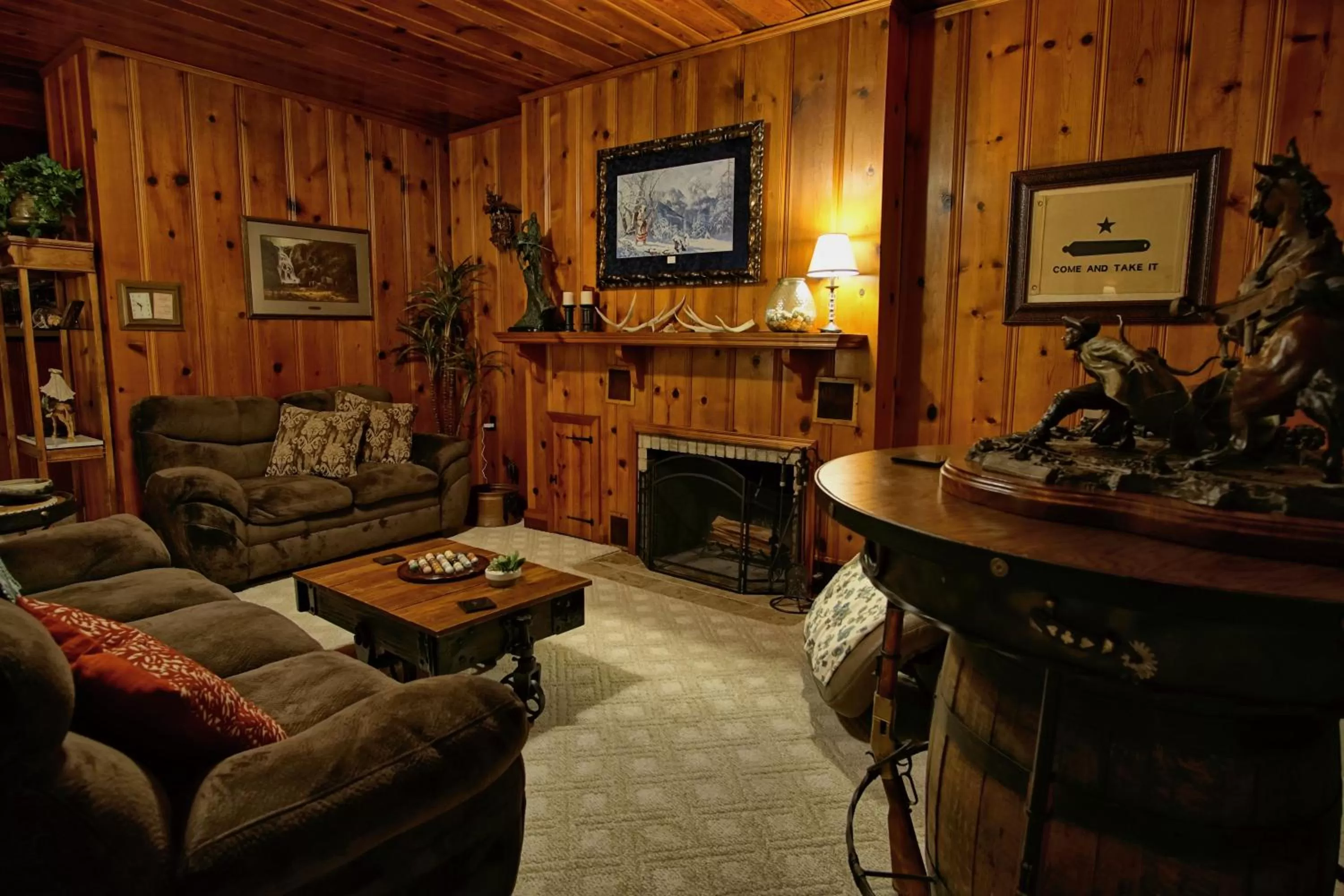 Seating Area in Live Oak B&B