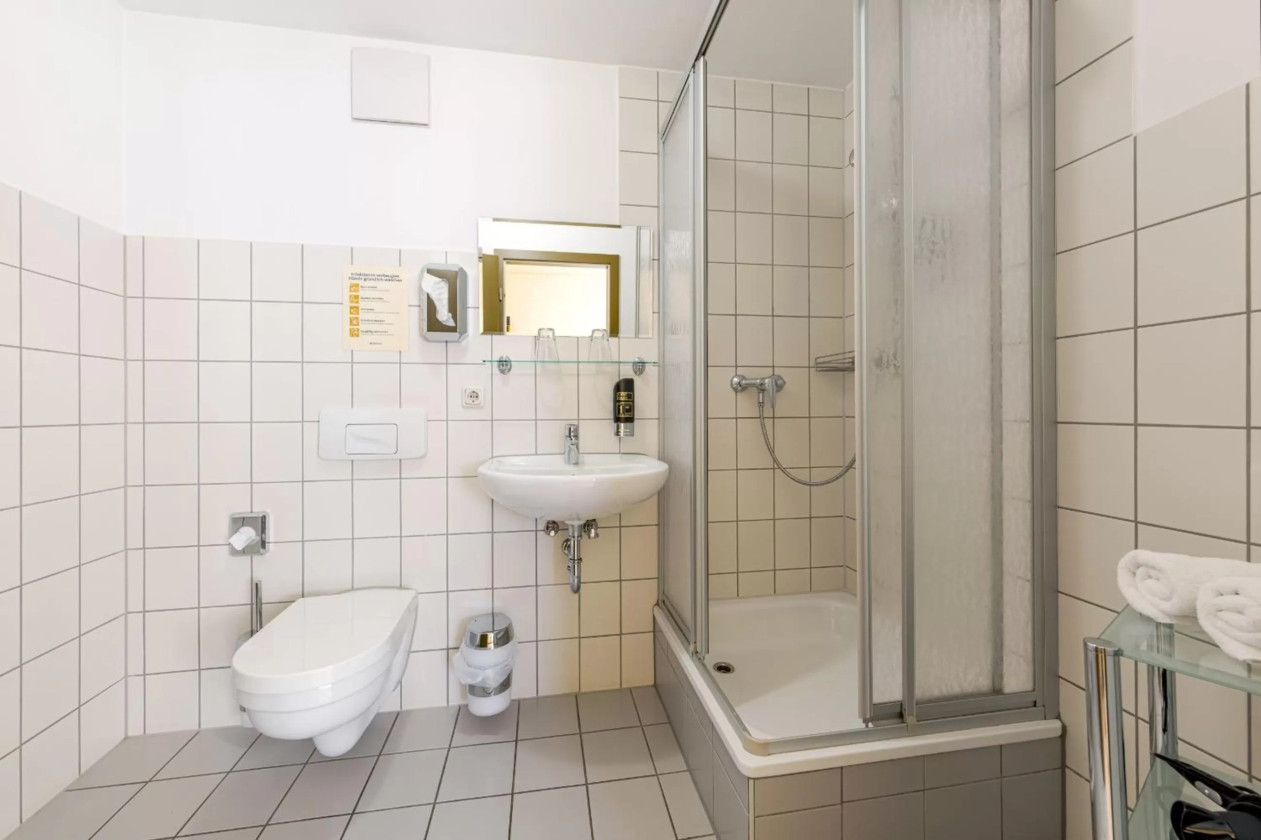 Bathroom in Watzdorfer Geleitschenke und Herberge