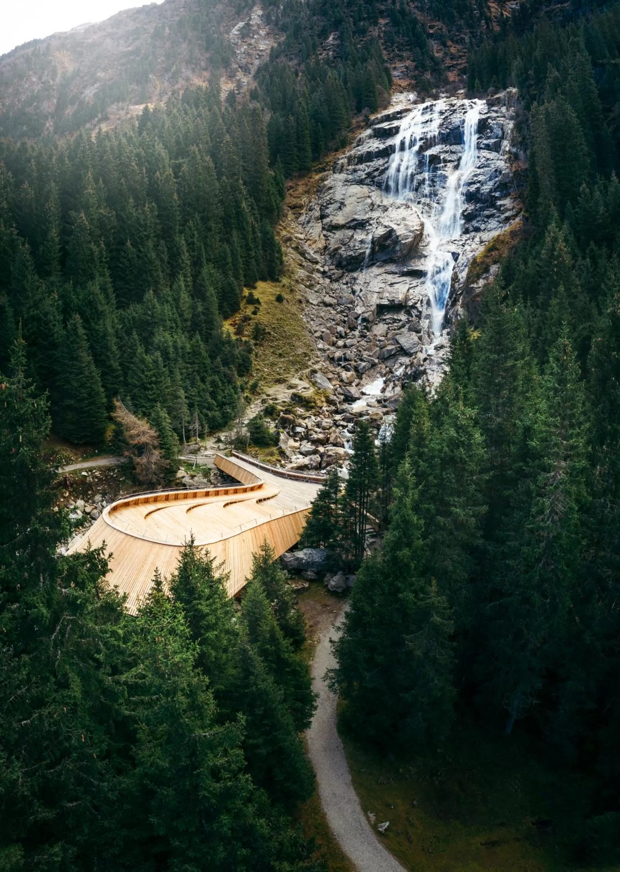 Natural landscape in Hotel Serles