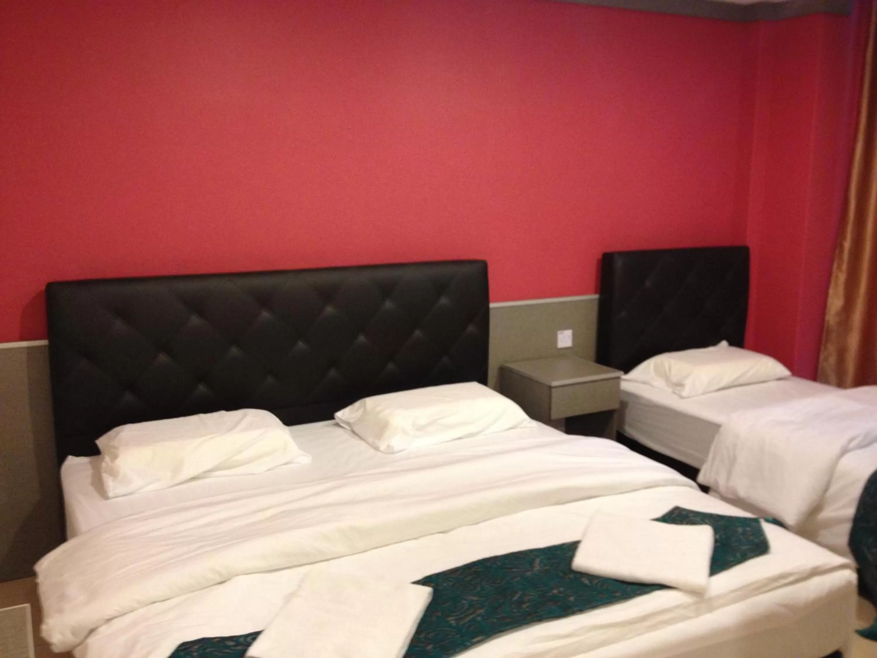 Bed in AERO Star Hotel