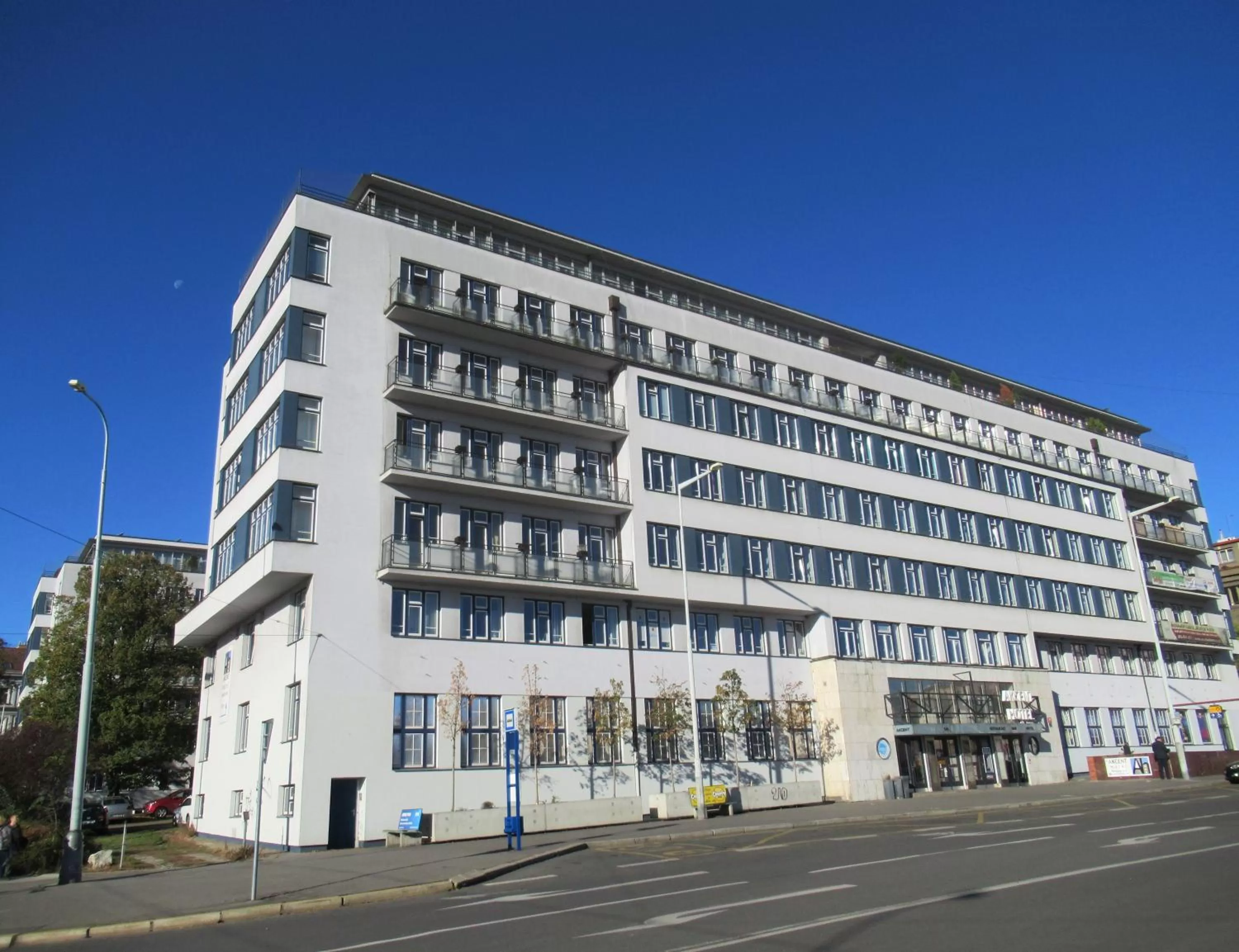 Facade/entrance in Akcent hotel