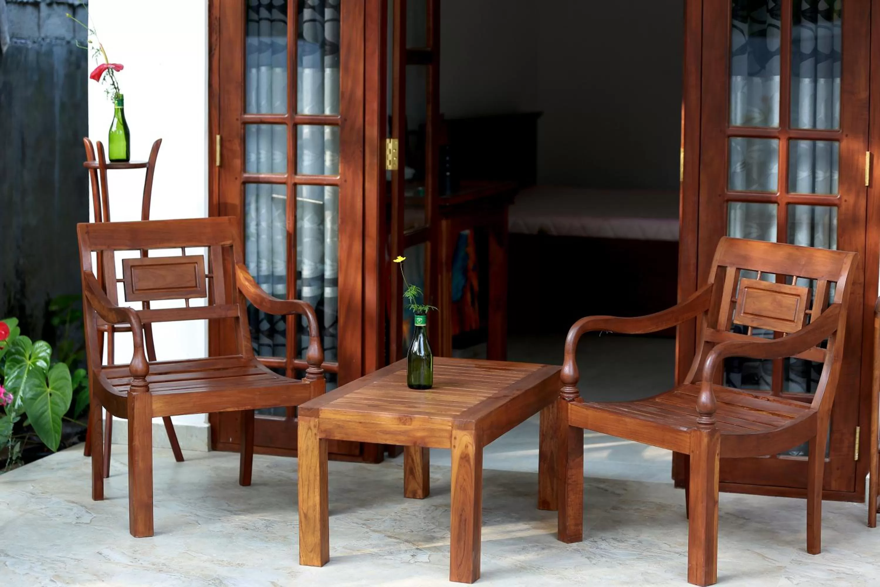 Seating Area in Temple Tree