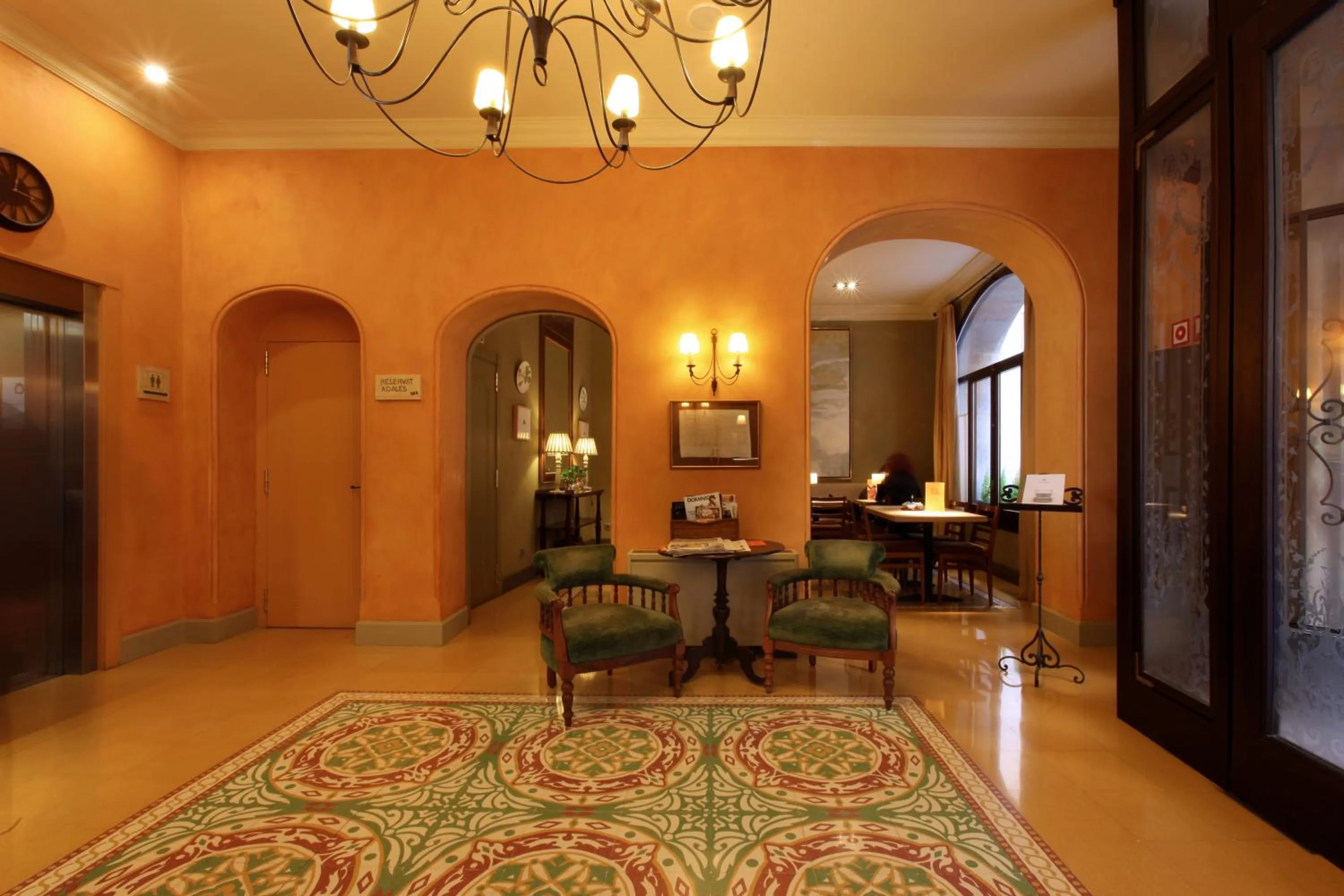 Living room in Bremon Boutique Hotel by Duquessa Hotel Collection